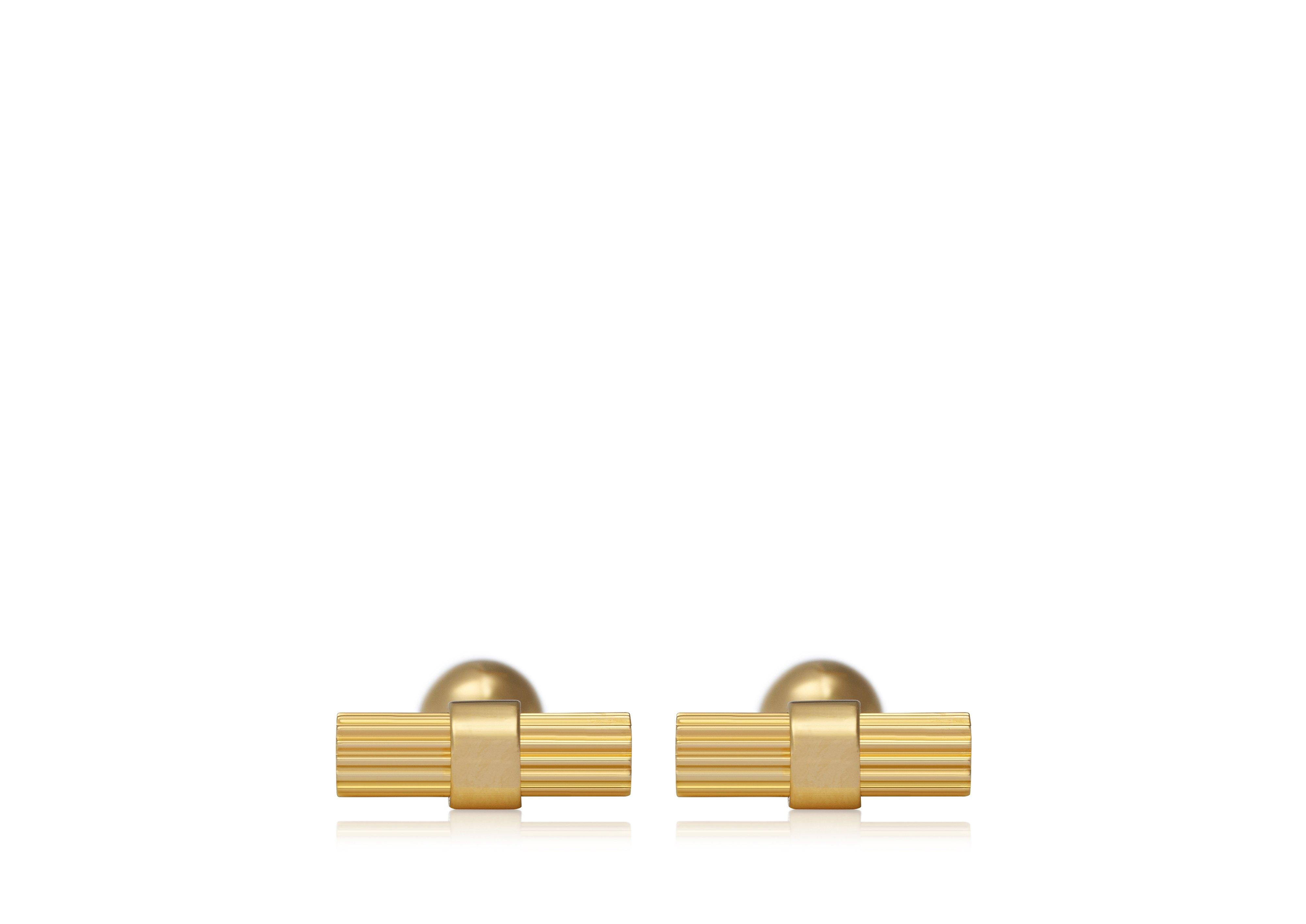 Tom Ford STRIPED T CUFFLINKS