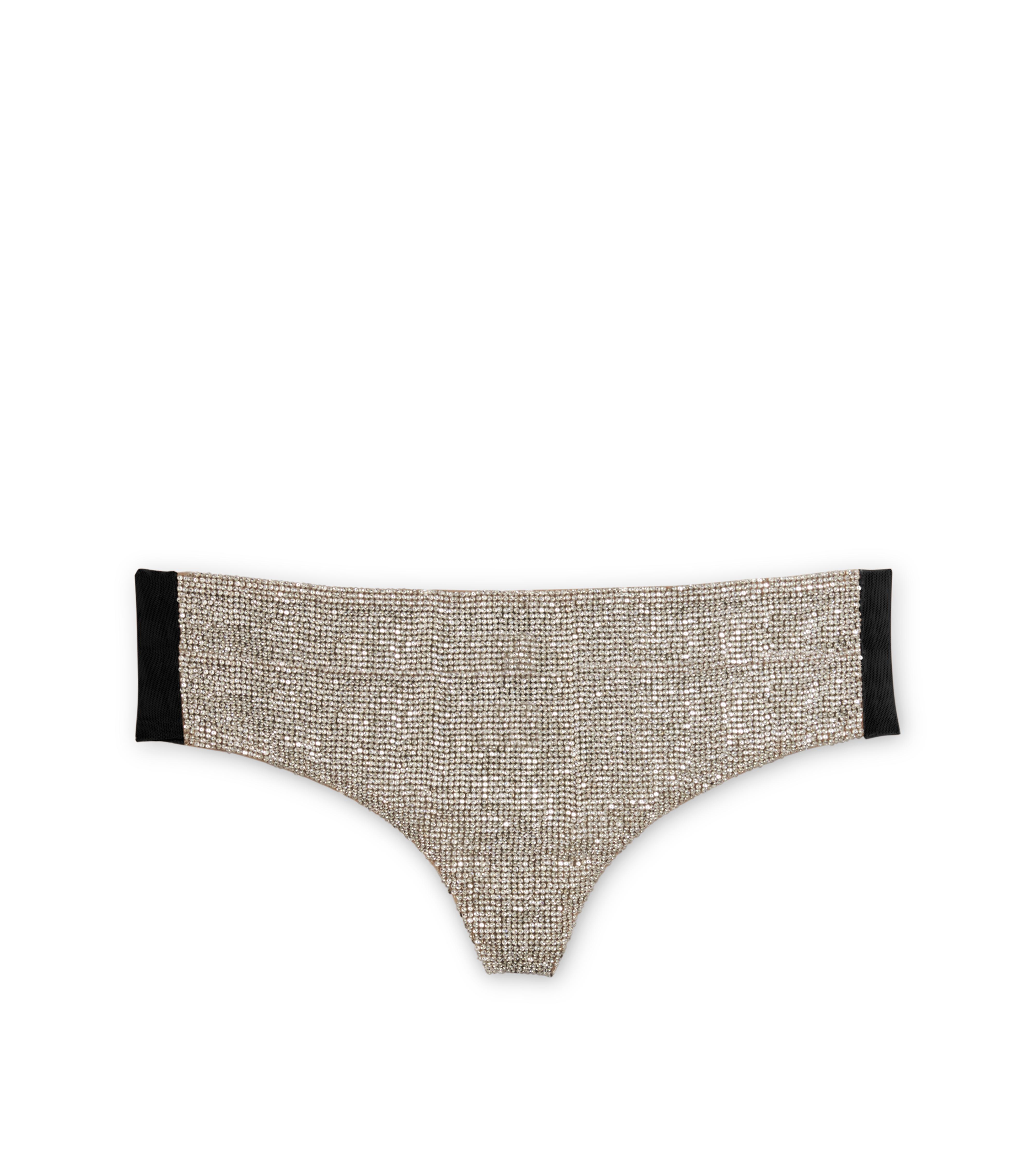 CRYSTAL EMBROIDERED KNICKERS