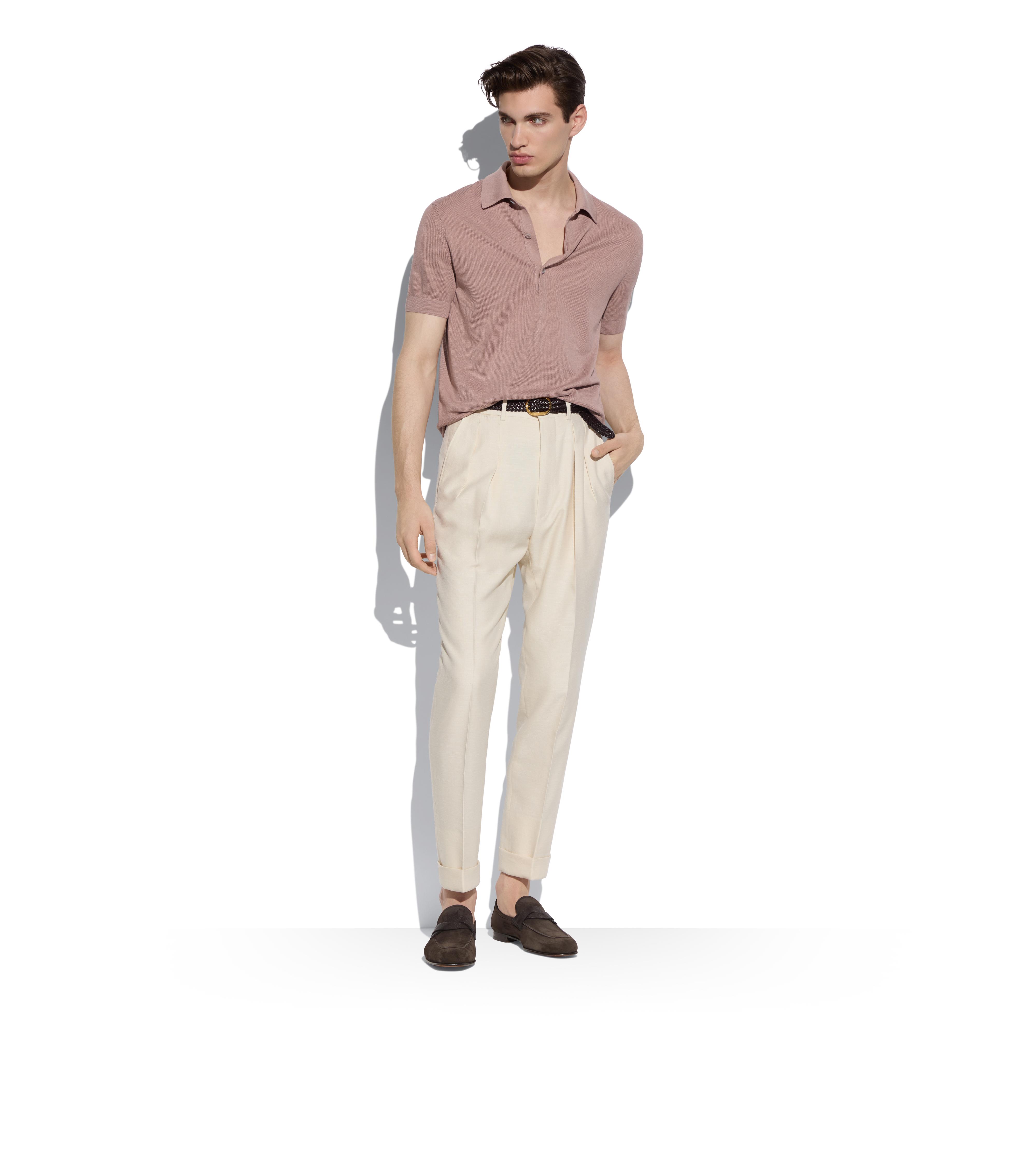 SILK COTTON PIQUET POLO B thumbnail