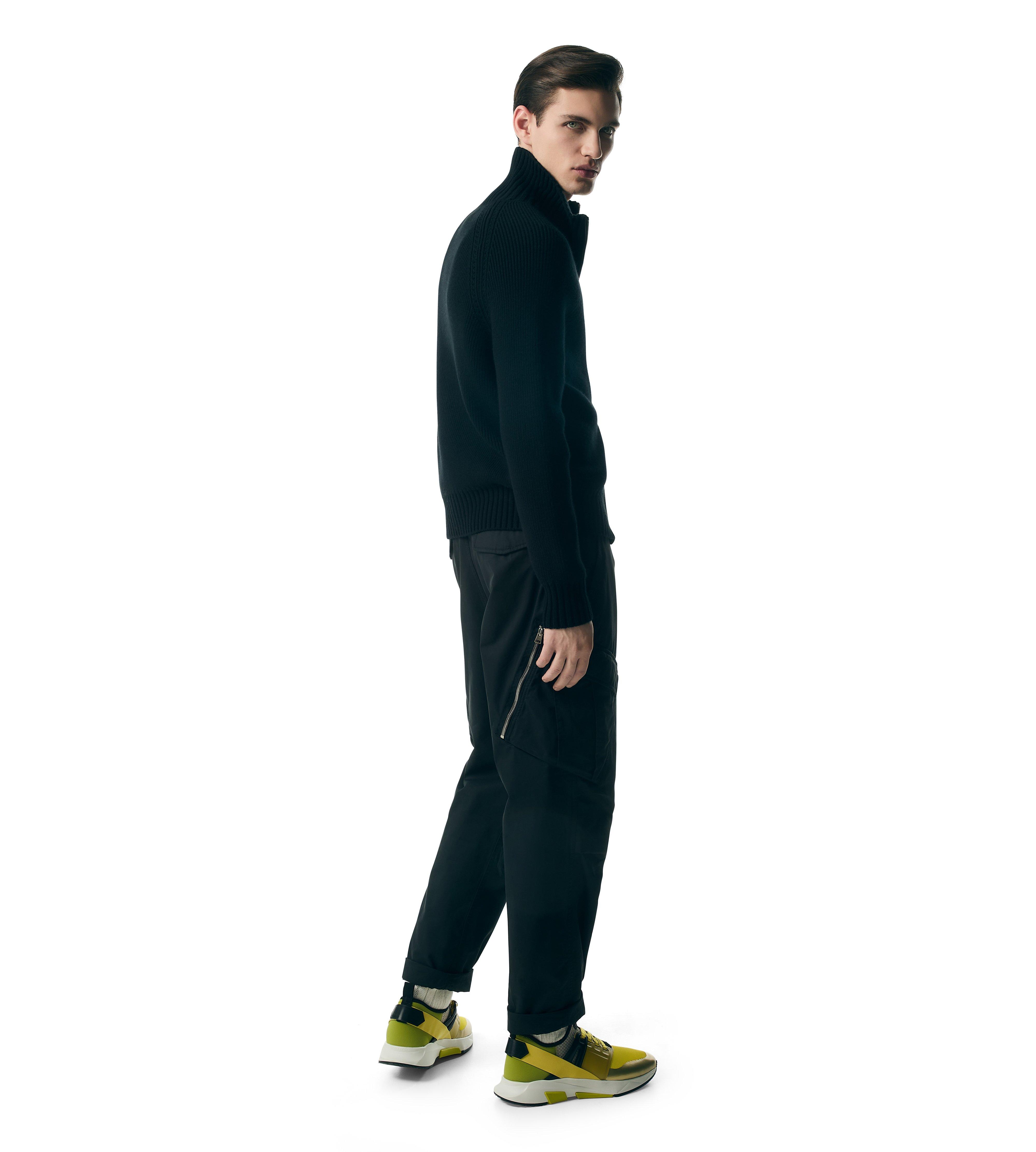 WOOL CASHMERE ZIP THROUGH H thumbnail