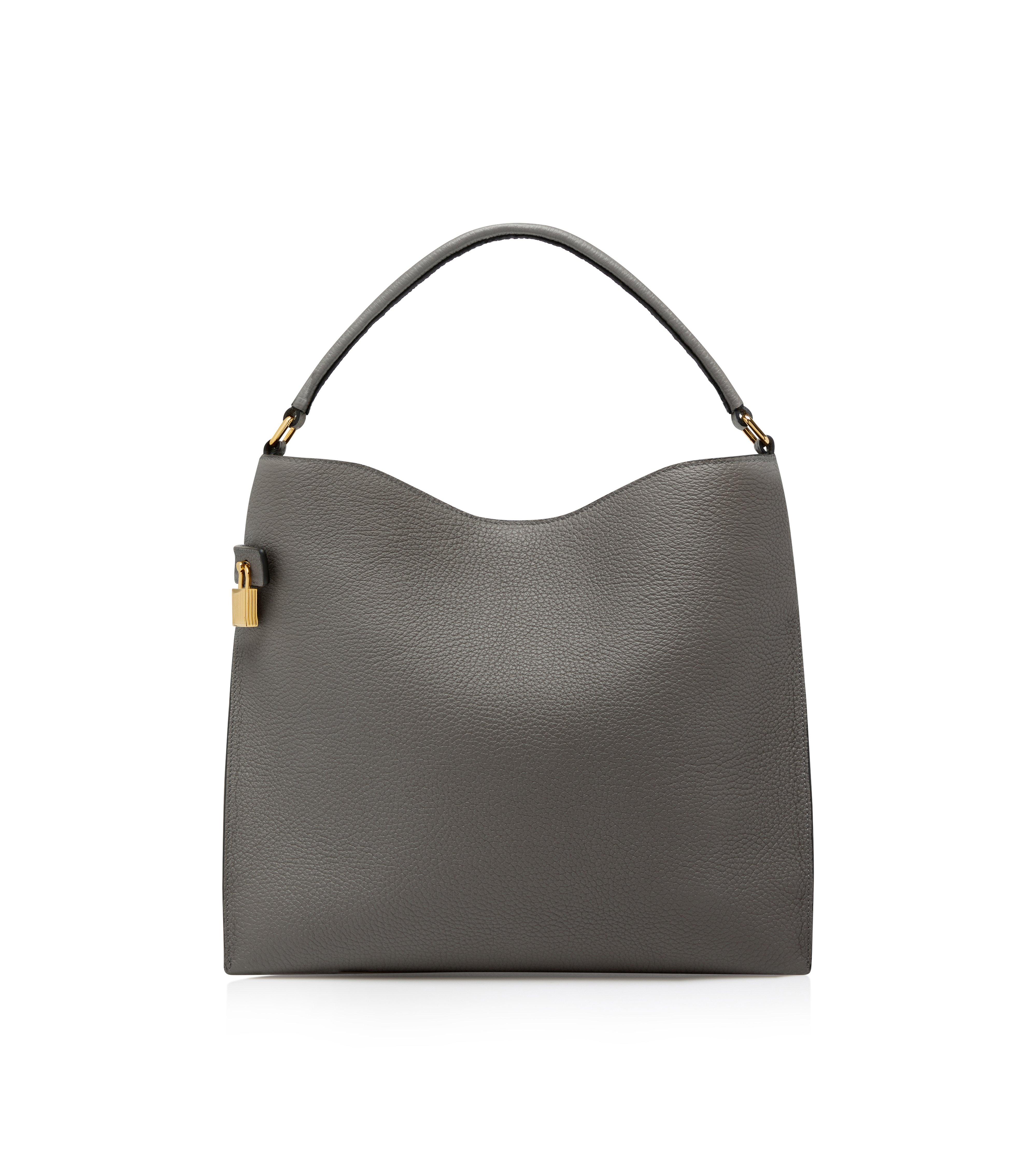 GRAIN LEATHER ALIX SMALL HOBO C thumbnail