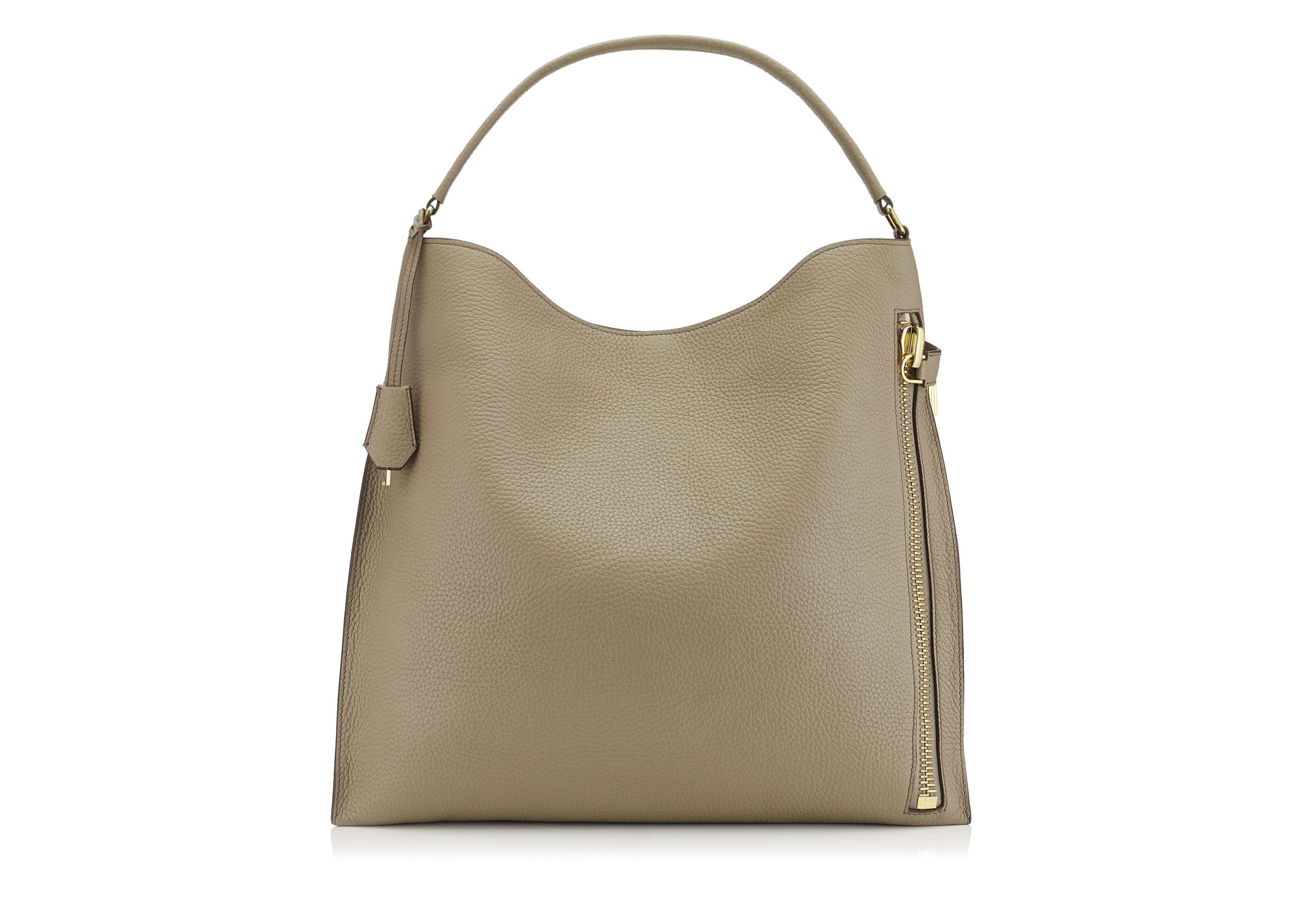 Tom Ford GRAIN LEATHER SMALL ALIX HOBO | TomFord.co.uk