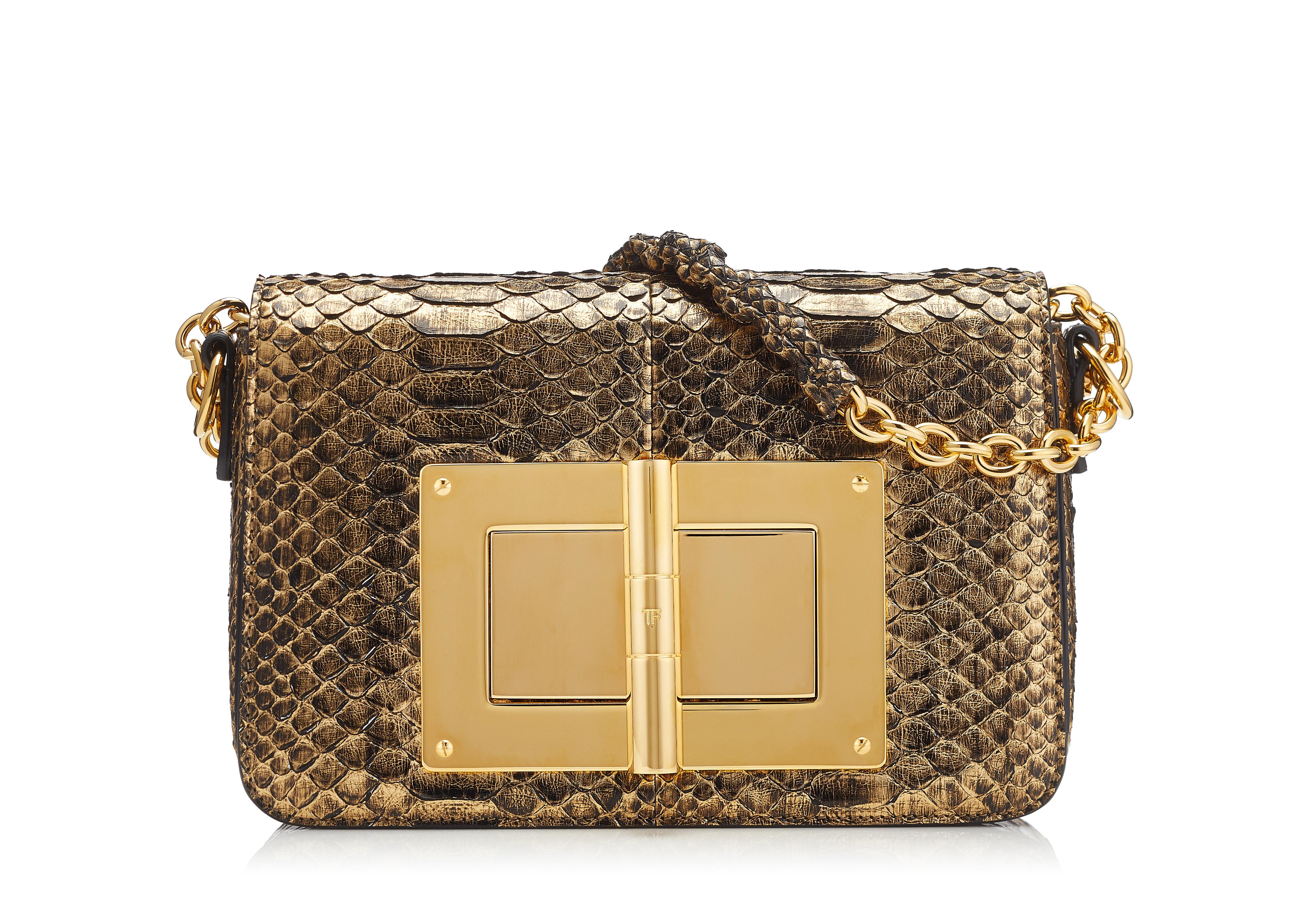 tom ford gold clutch