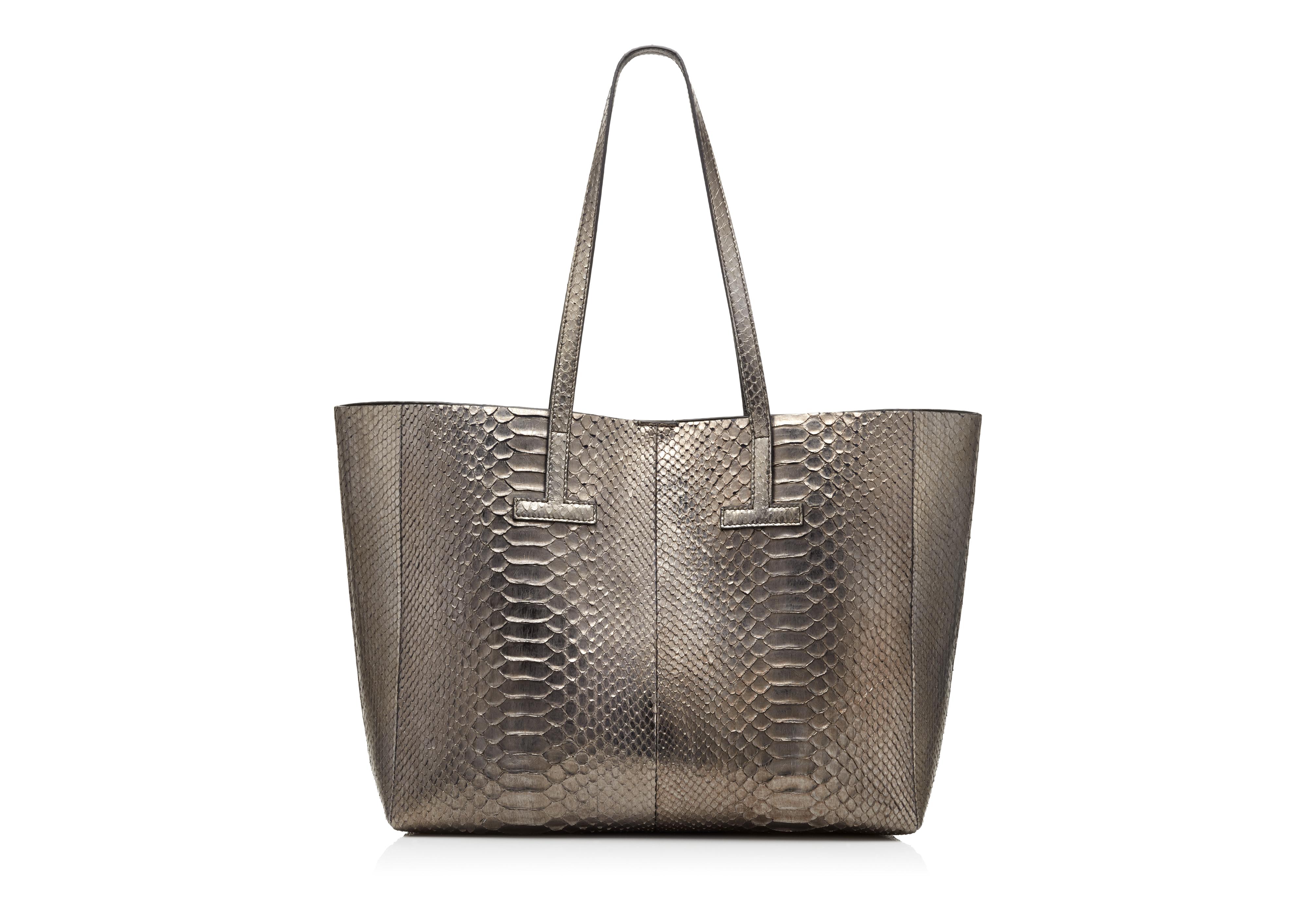 Tom Ford SMALL PYTHON T TOTE 