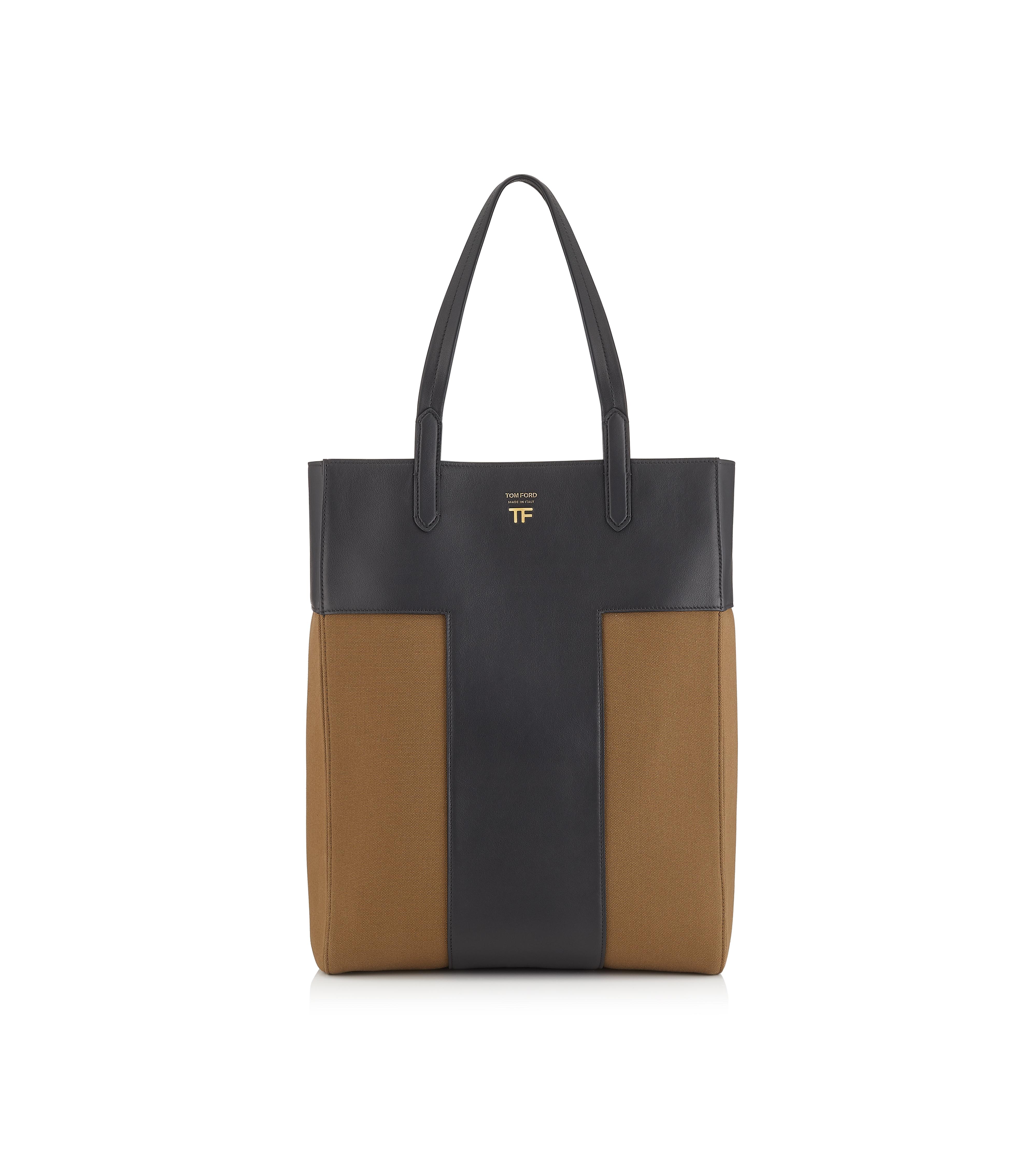 Canvas North South Graphic T Tote - 