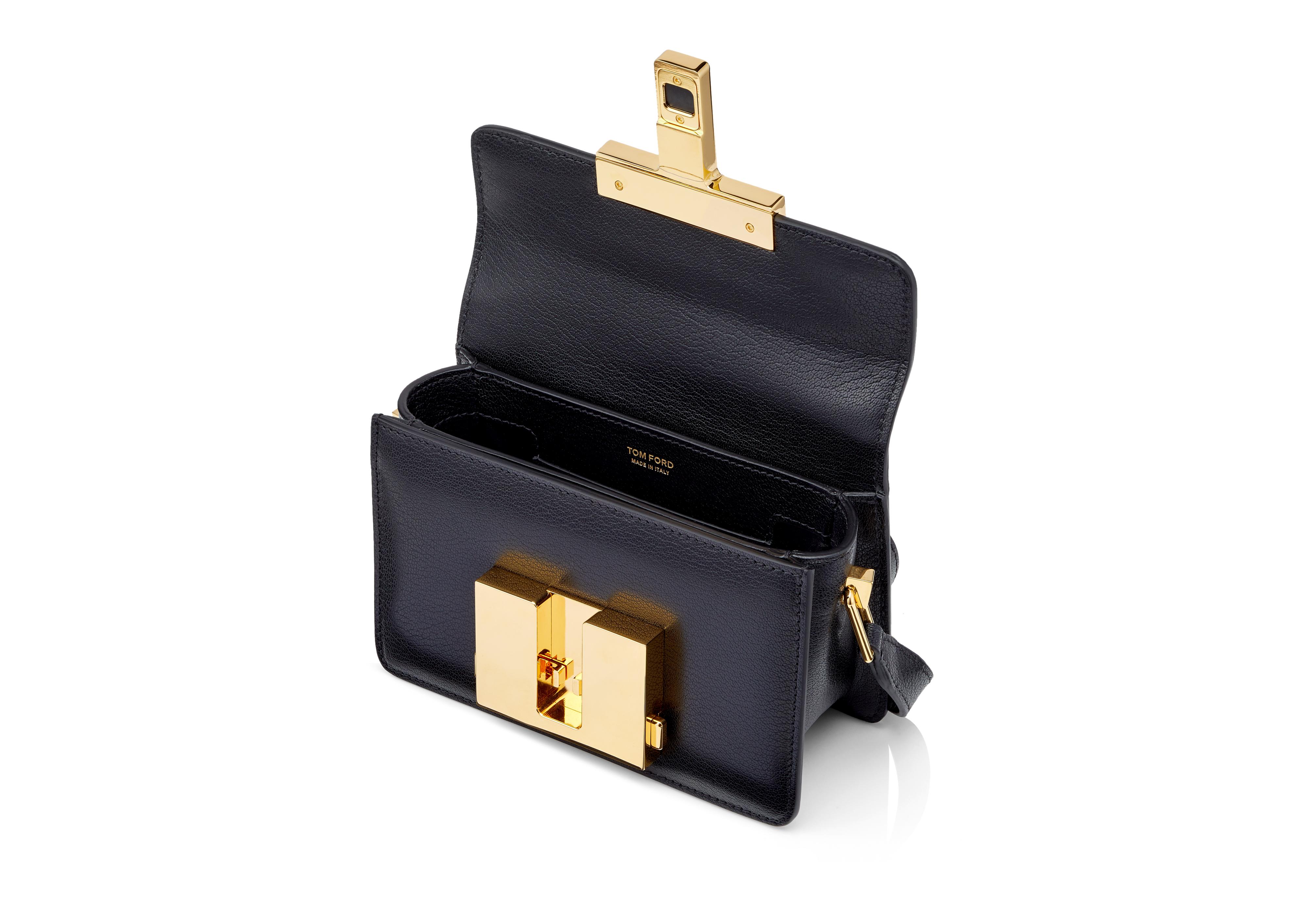 Tom Ford SHINY GRAINED LEATHER SMALL 001 BAG 