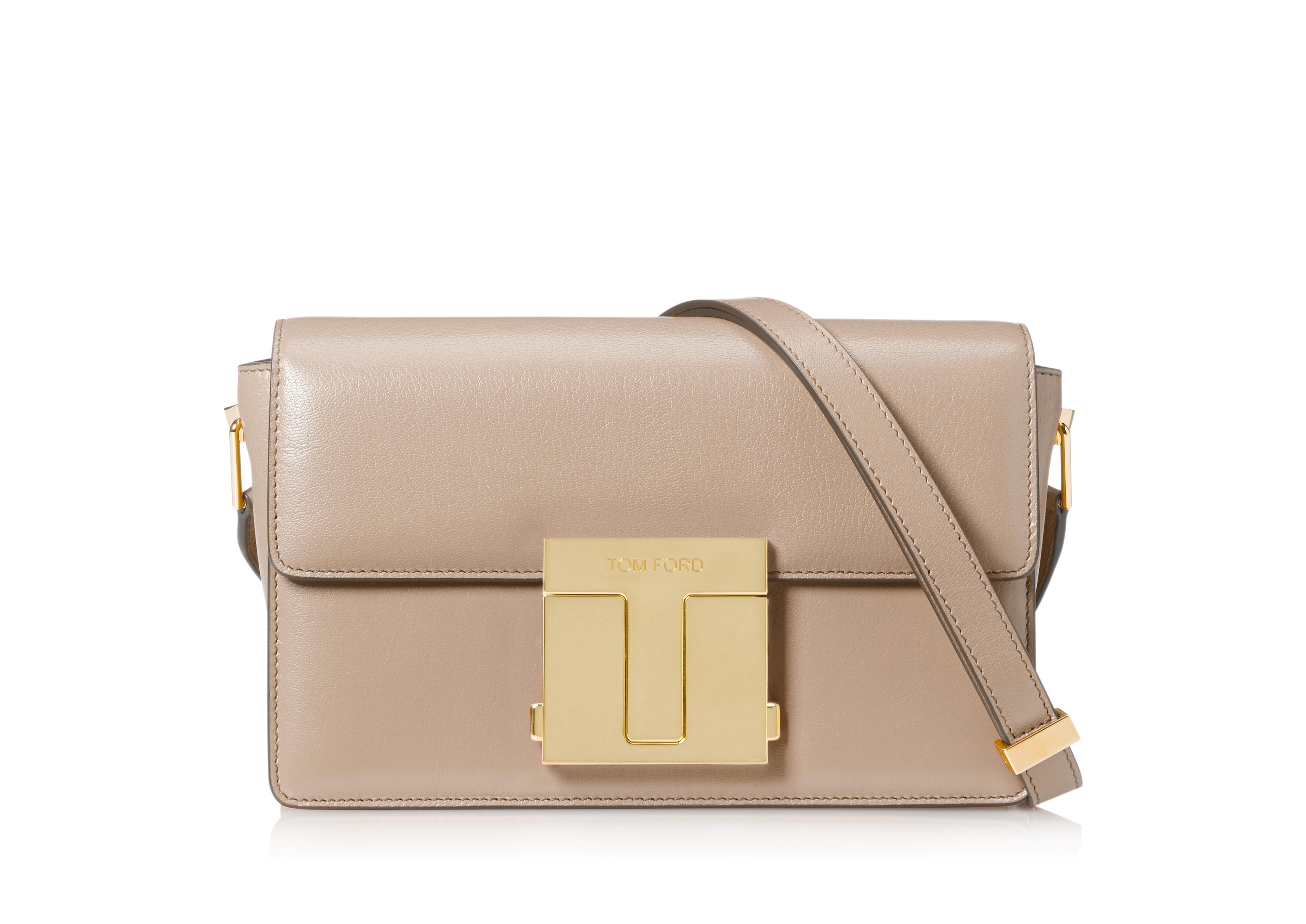 Tom Ford SHINY GRAINED LEATHER MEDIUM 001 BAG 