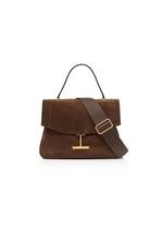 SUEDE LEATHER TARA TOP HANDLE A thumbnail