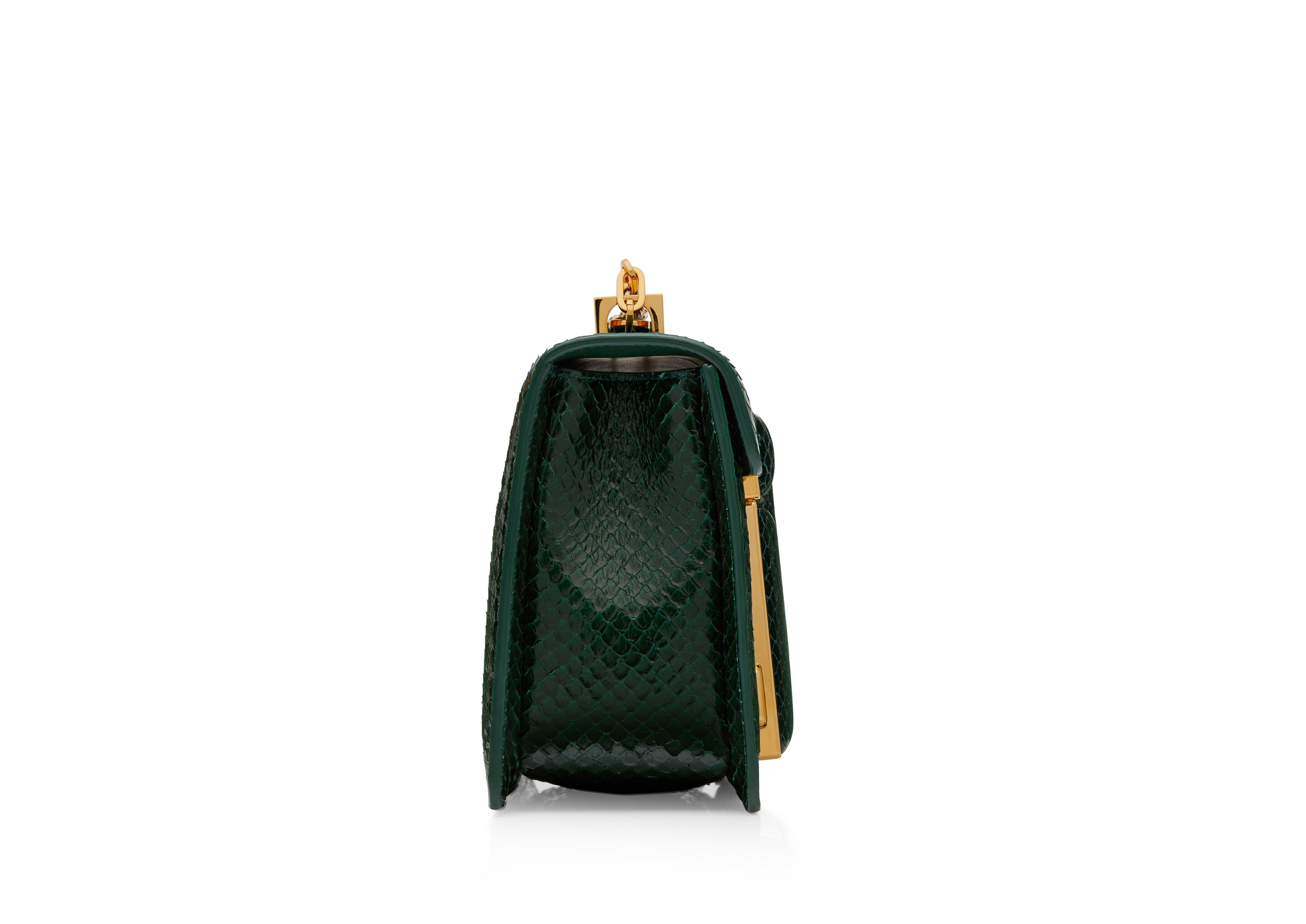 PRINTED PYTHON MAXI 001 MEDIUM CHAIN SHOULDER BAG B thumbnail