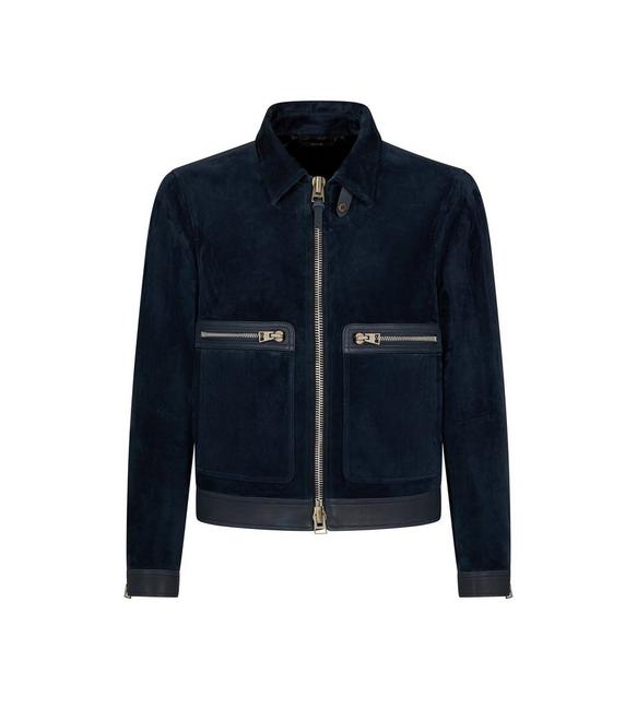 Tom Ford CASHMERE SUEDE BLOUSON | TomFord.co.uk