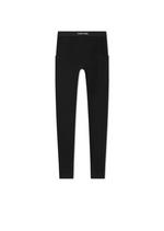 STRETCH VISCOSE LEGGINGS WITH SIDE POCKETS A thumbnail