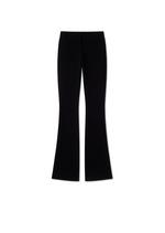 DOUBLE SPLITTABLE STRETCH WOOL FLARED PANTS A thumbnail