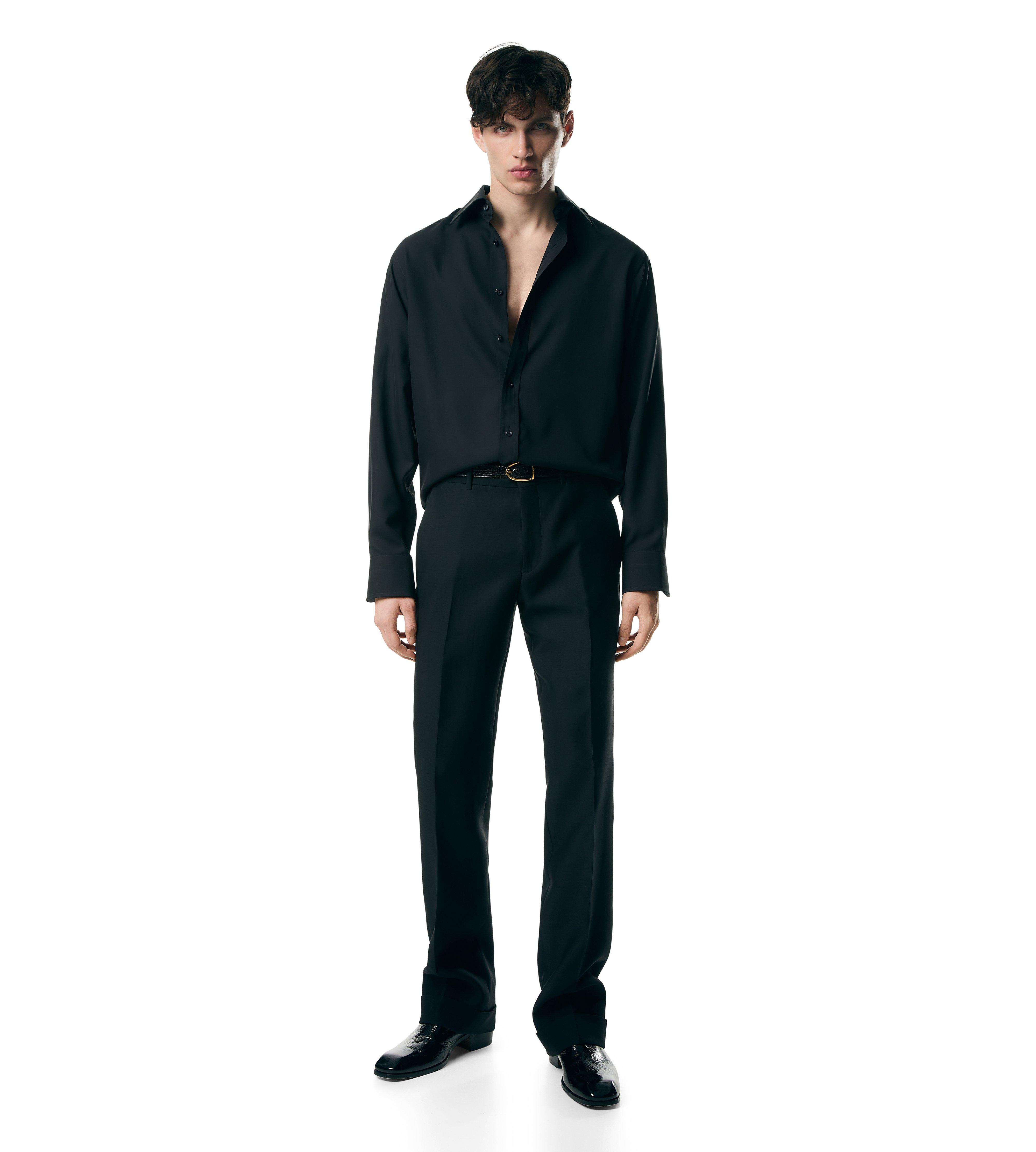 ORGANZA SILK POPLIN ATTICUS TROUSER G thumbnail