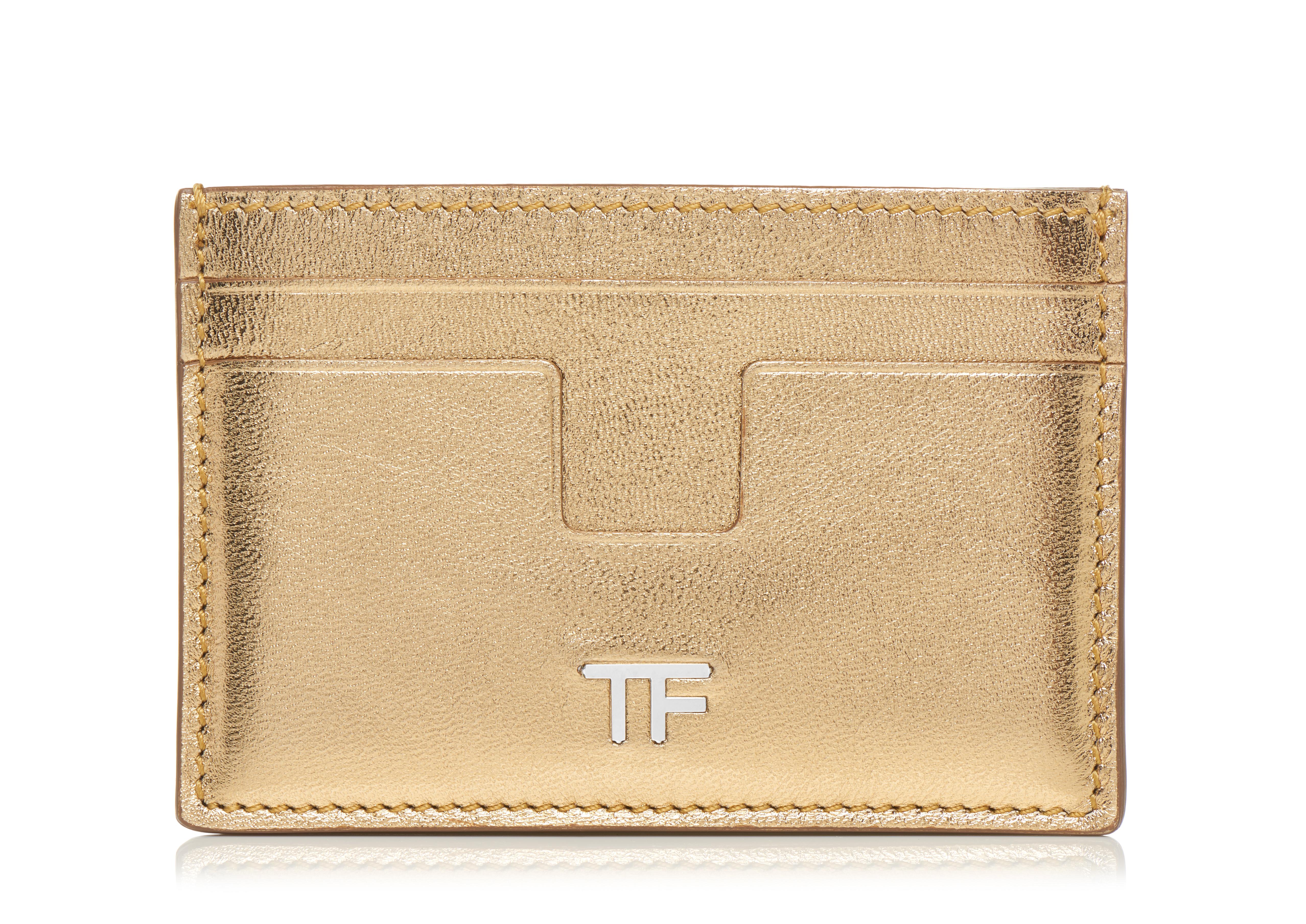Tom Ford LAMINATED T CARD HOLDER 
