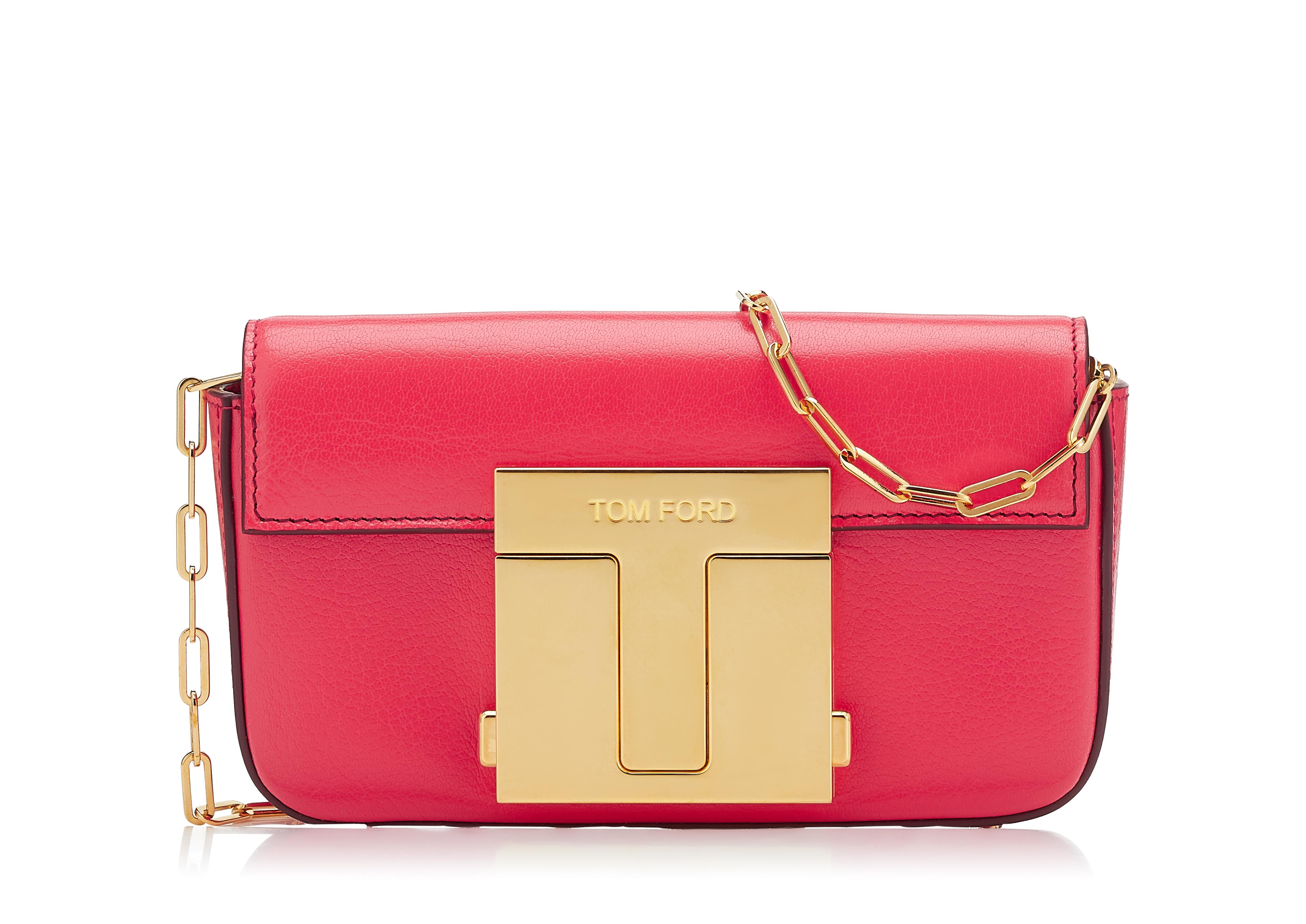 Tom Ford SHINY GRAIN LEATHER 001 MINI BAG 