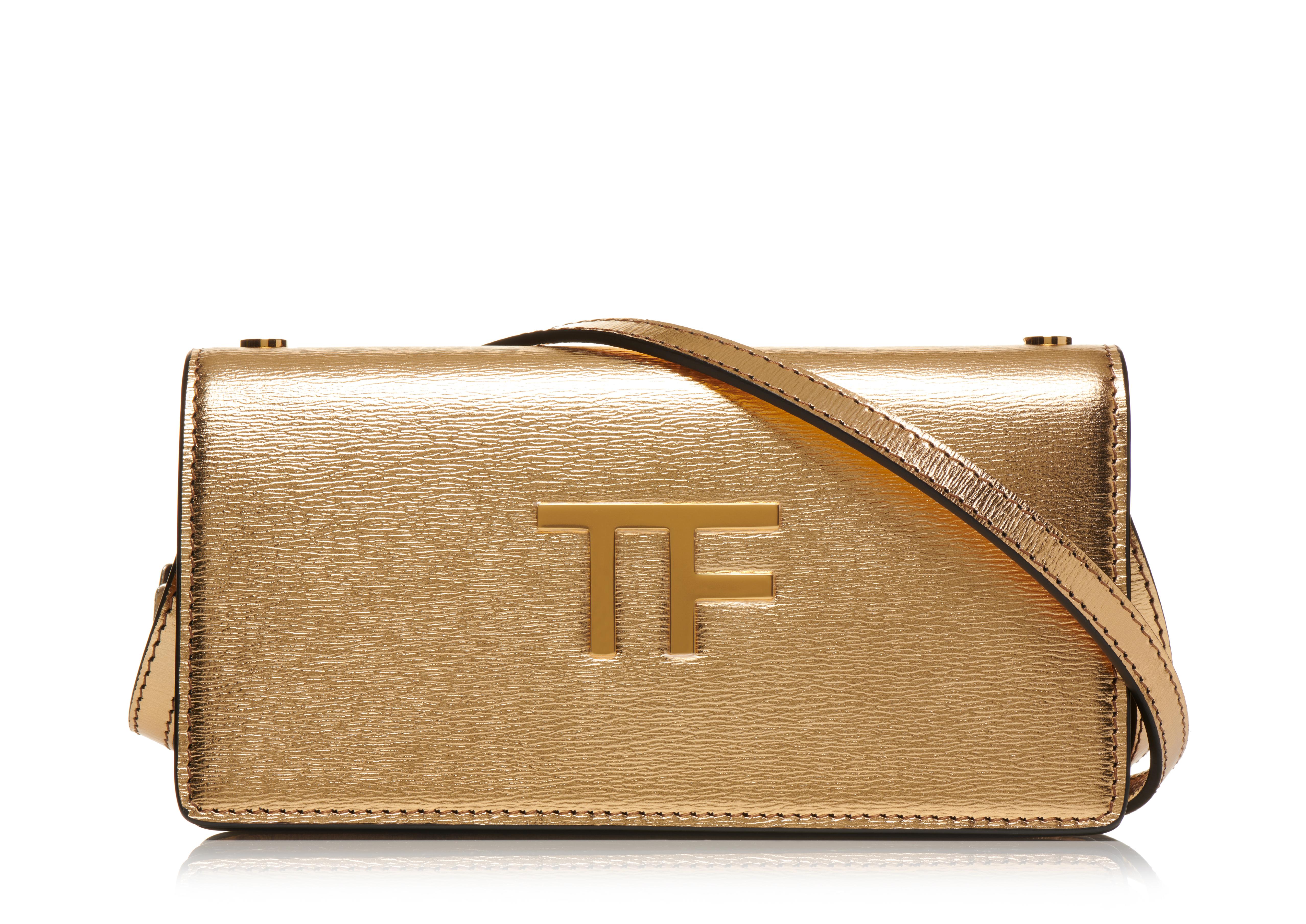 Tom Ford METALLIC PALMELLATO TF MINI BAG 