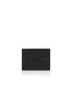GRAIN LEATHER CLASSIC TF CARD HOLDER WITH ZIPPED POCKET B thumbnail