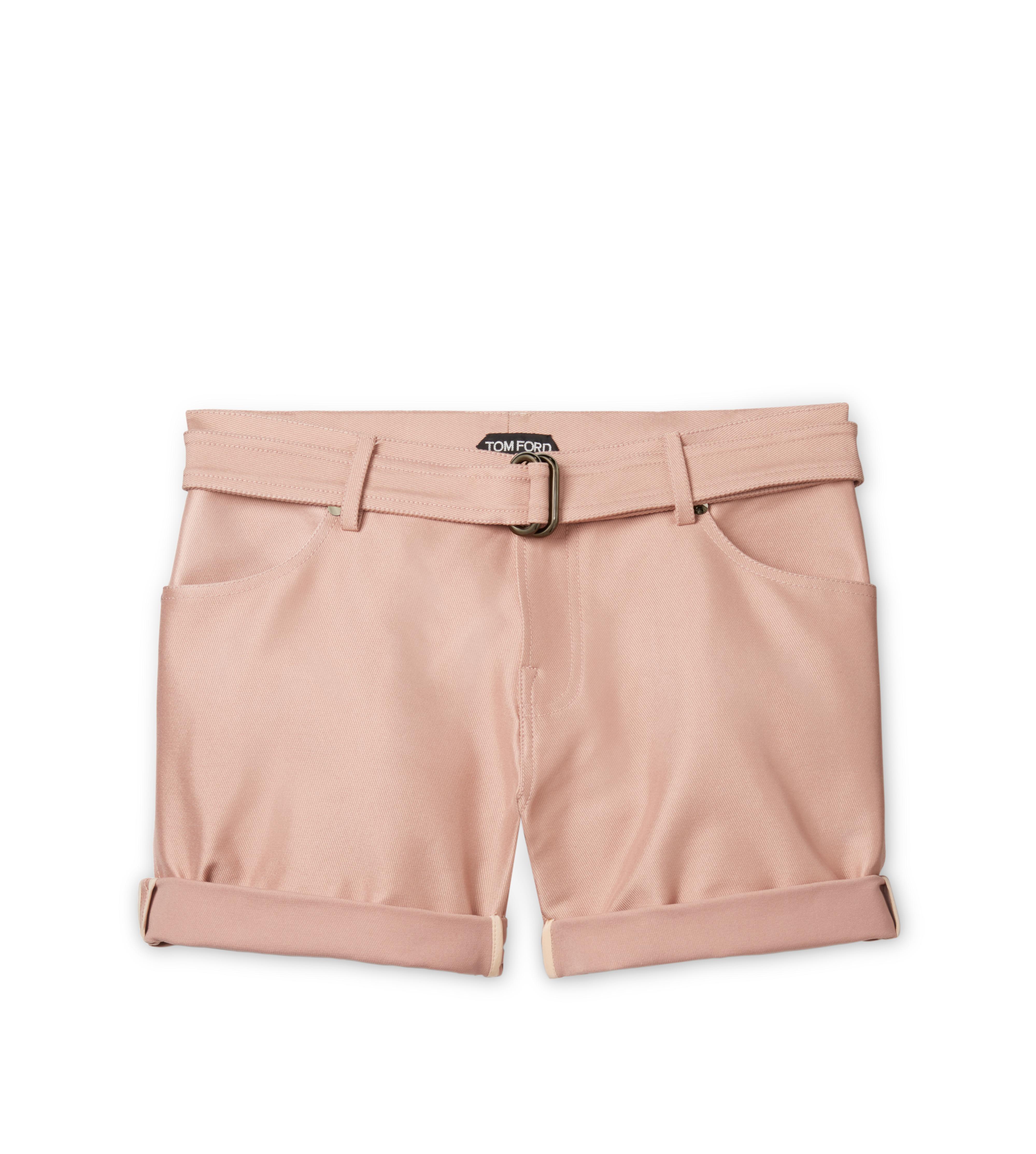 GABARDINE TAILORED SHORTS