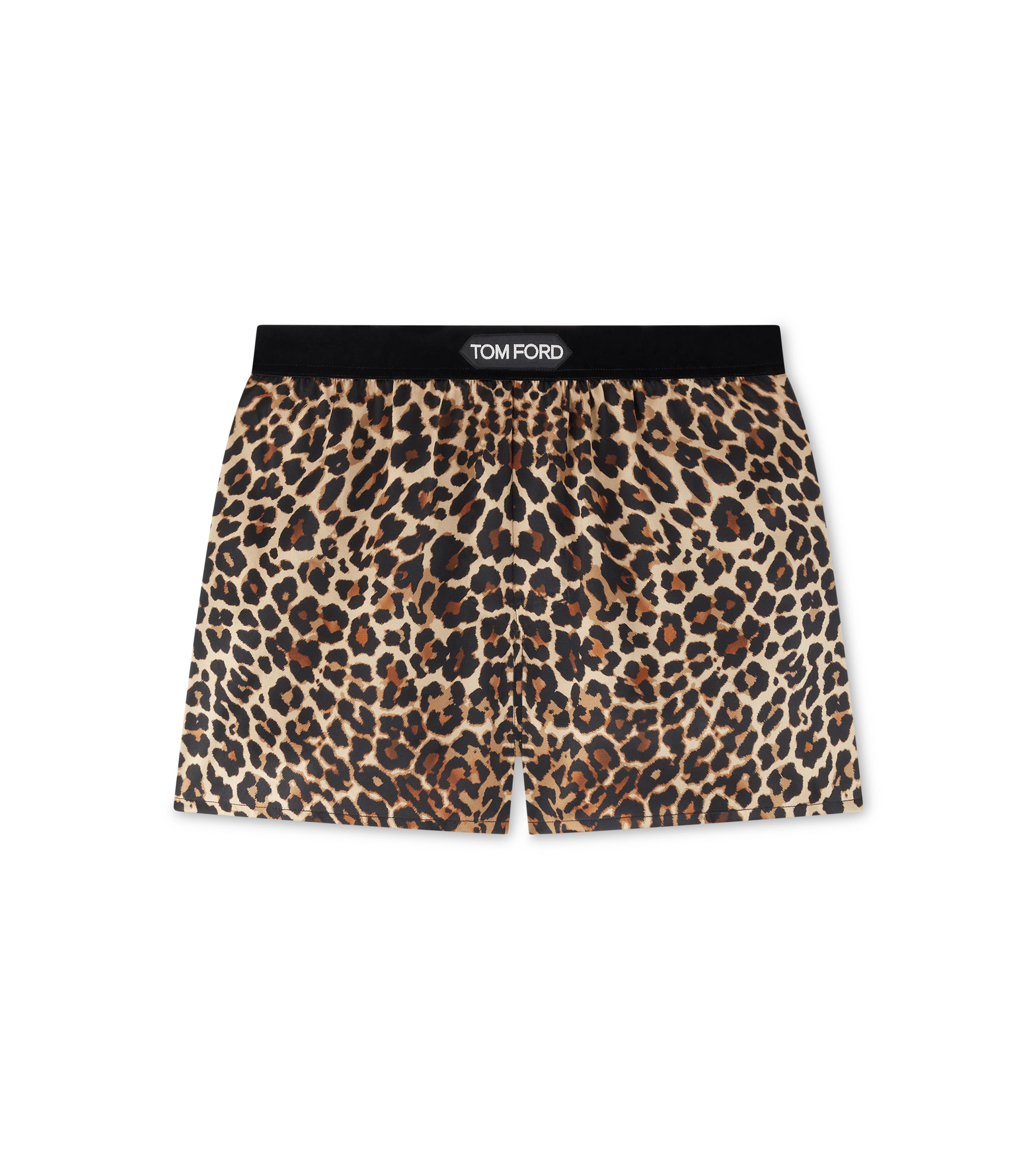 Tom Ford REFLECTED LEOPARD PRINT PJ