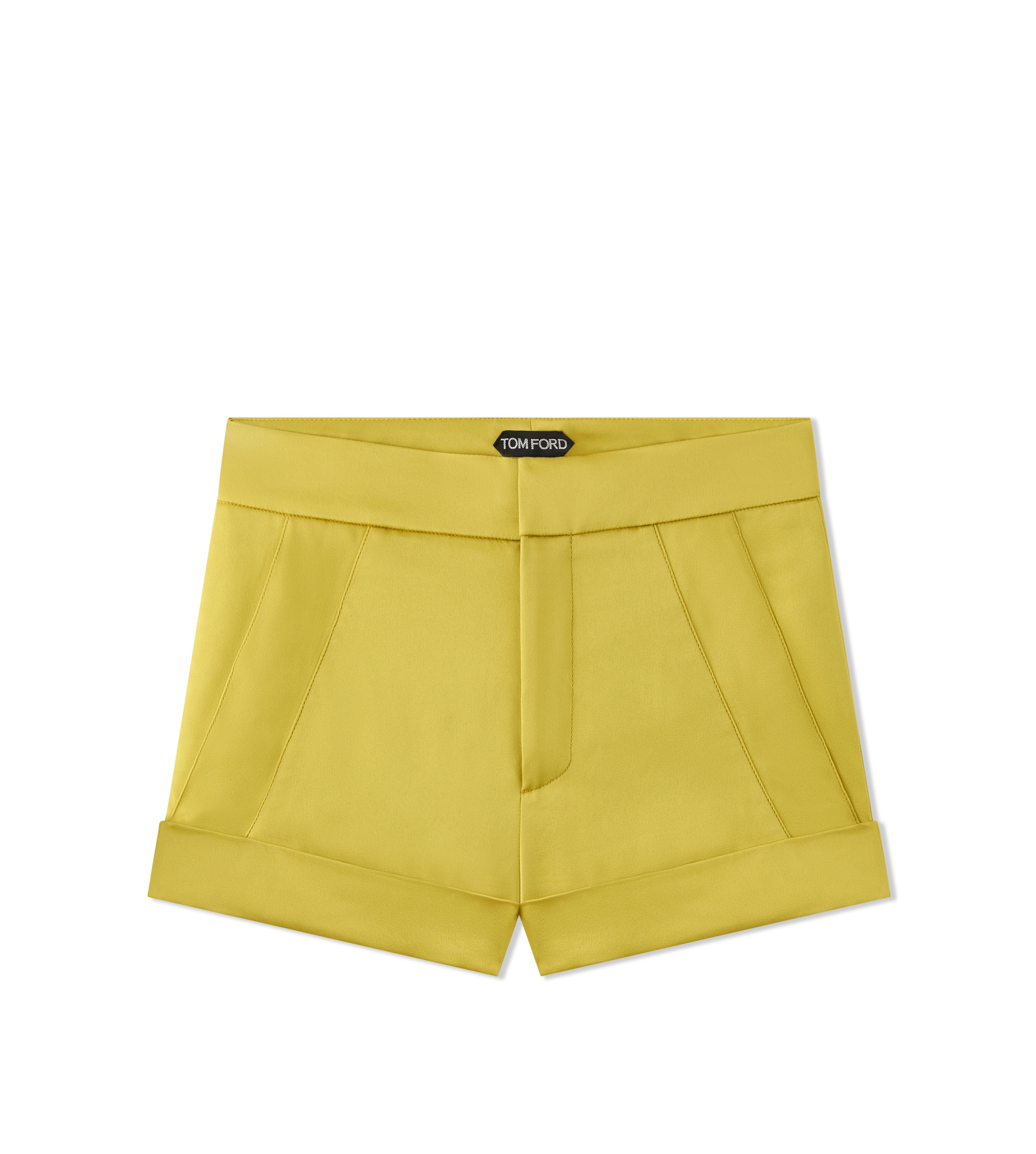 Tom Ford FLUID DOUBLEFACED SATIN SHORTS TomFord.co.uk