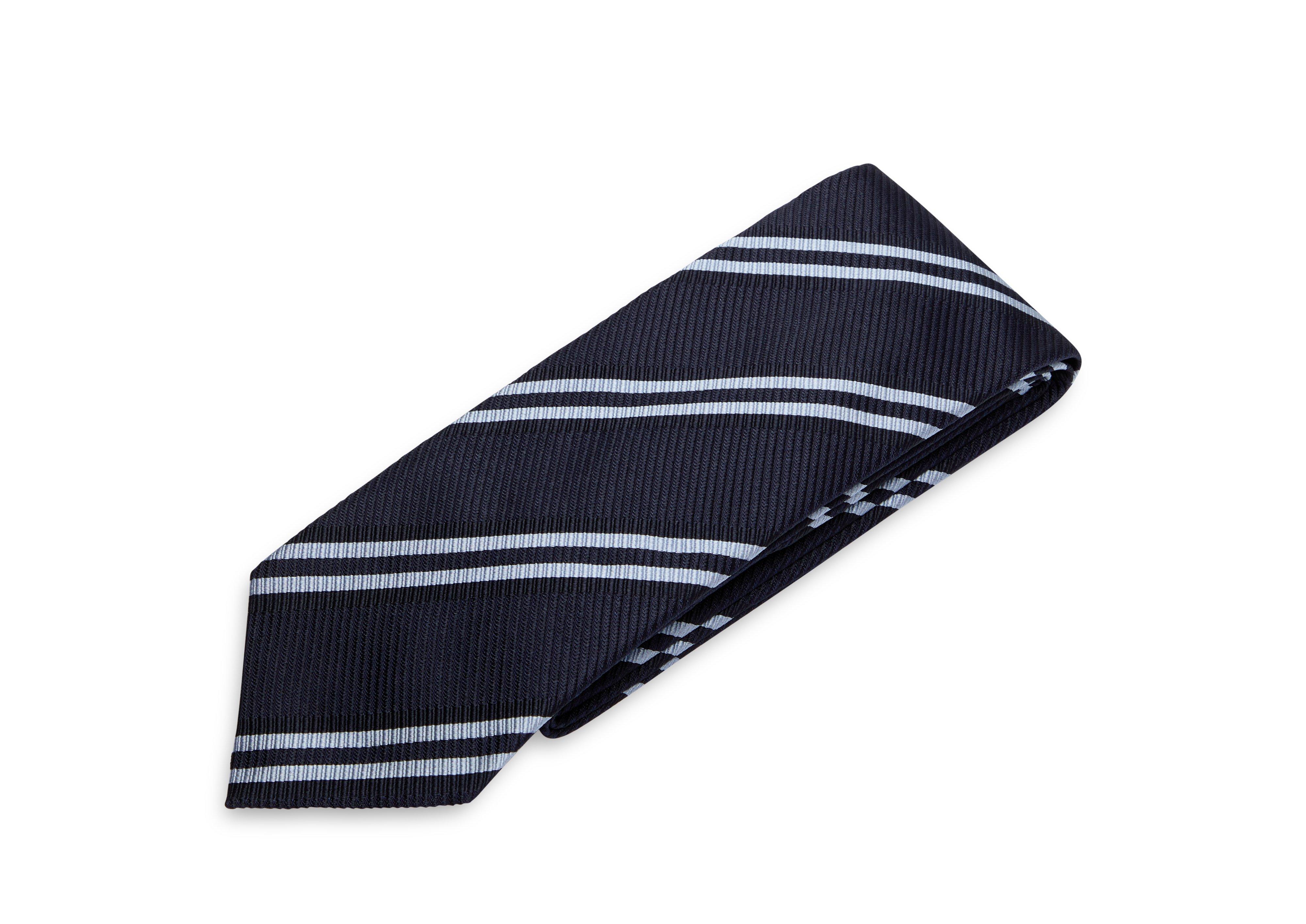 LARGE DIAGONAL STRIPE TIE C thumbnail
