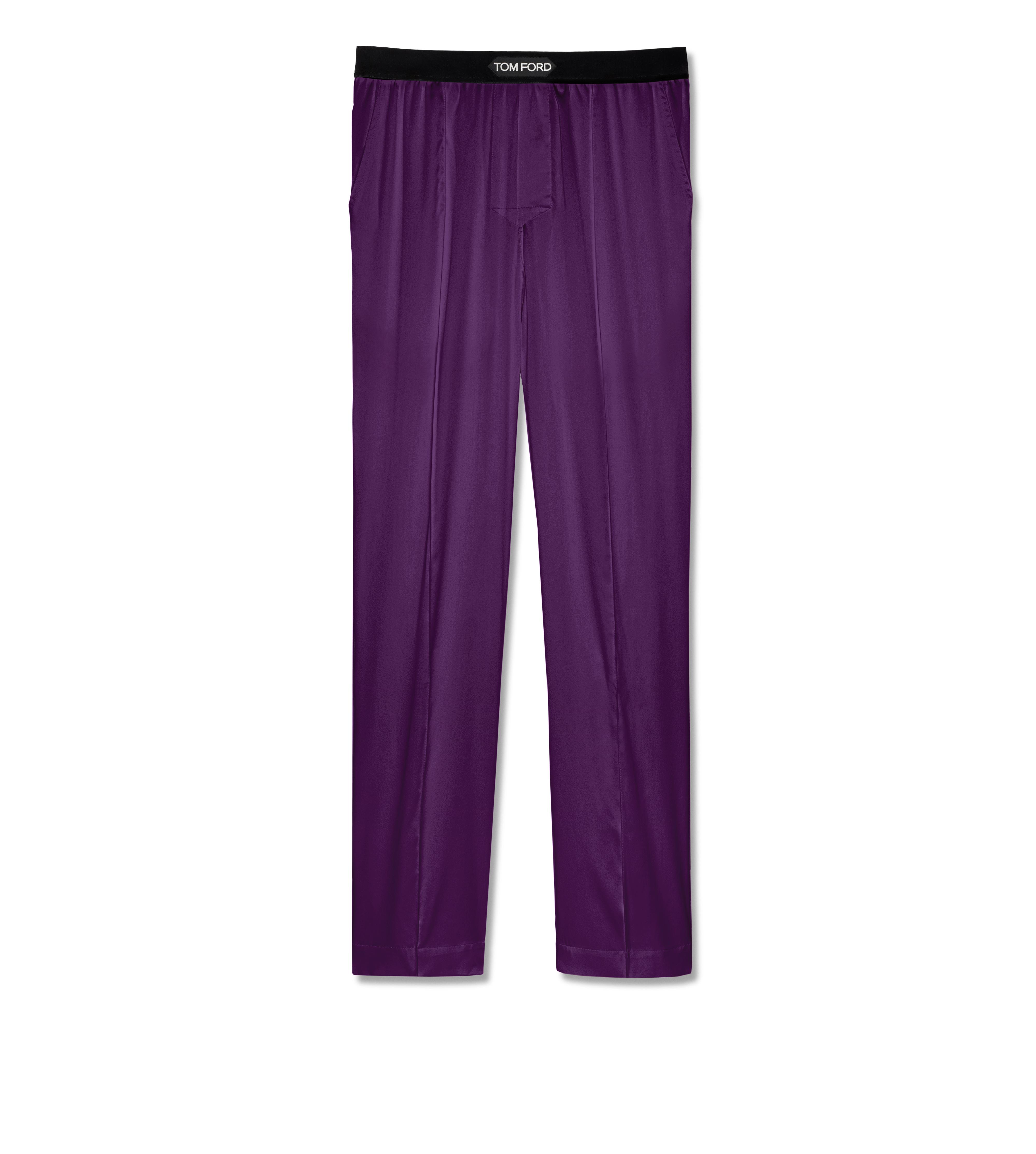 SILK PAJAMA PANTS