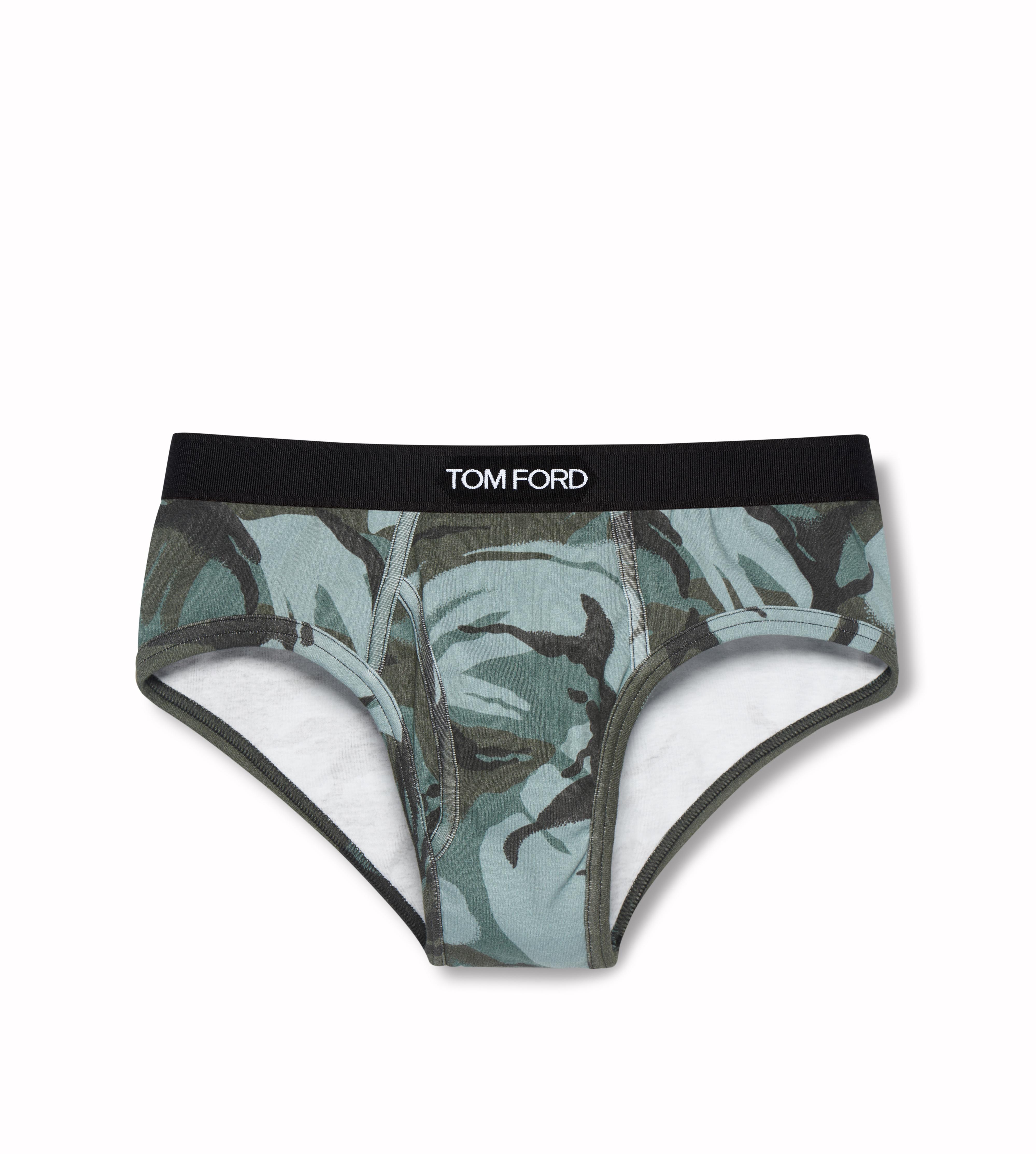 Tom Ford TRUE CAMO COTTON BRIEFS 