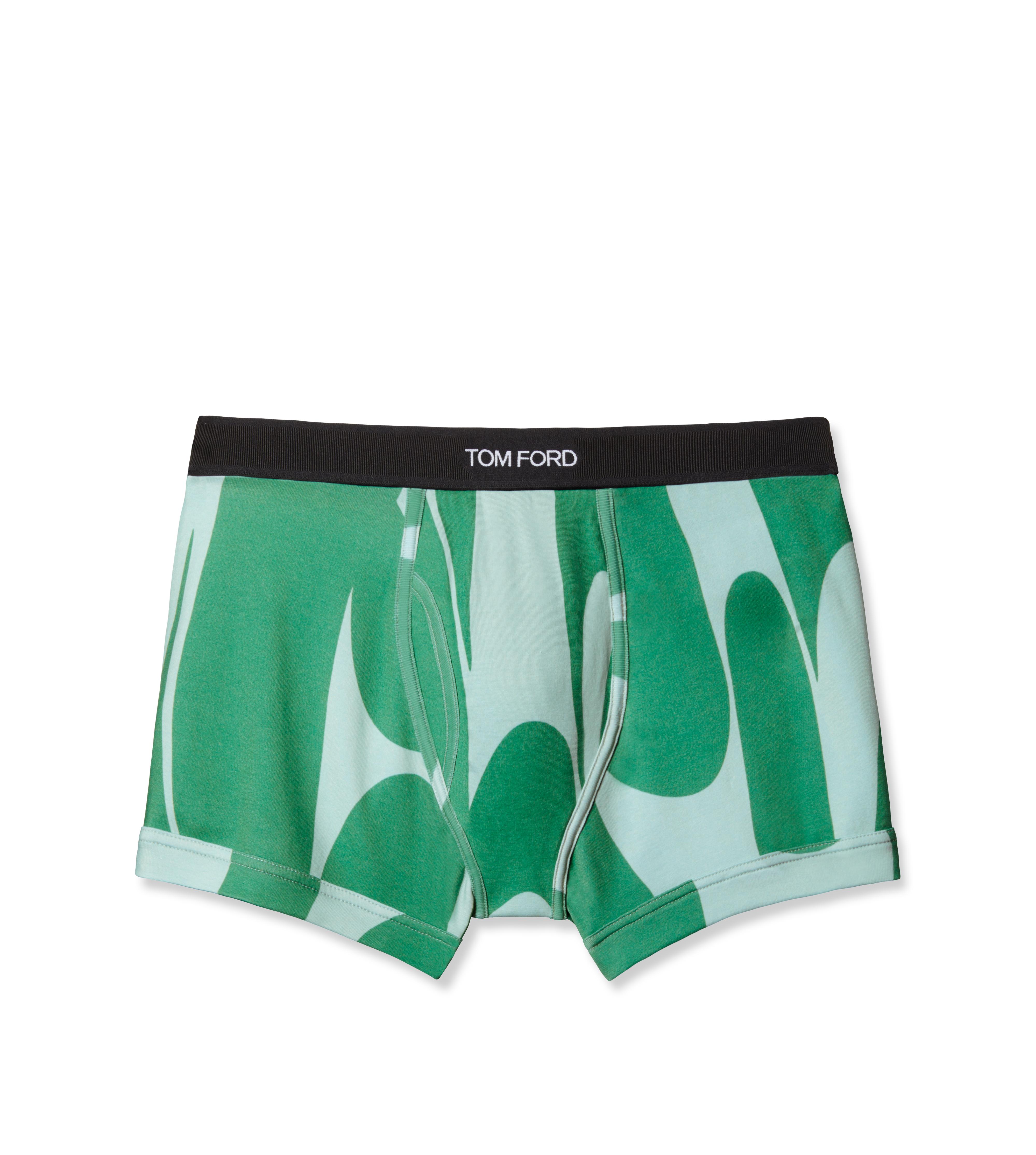 Tom Ford SWIRL COTTON BOXER BRIEFS 