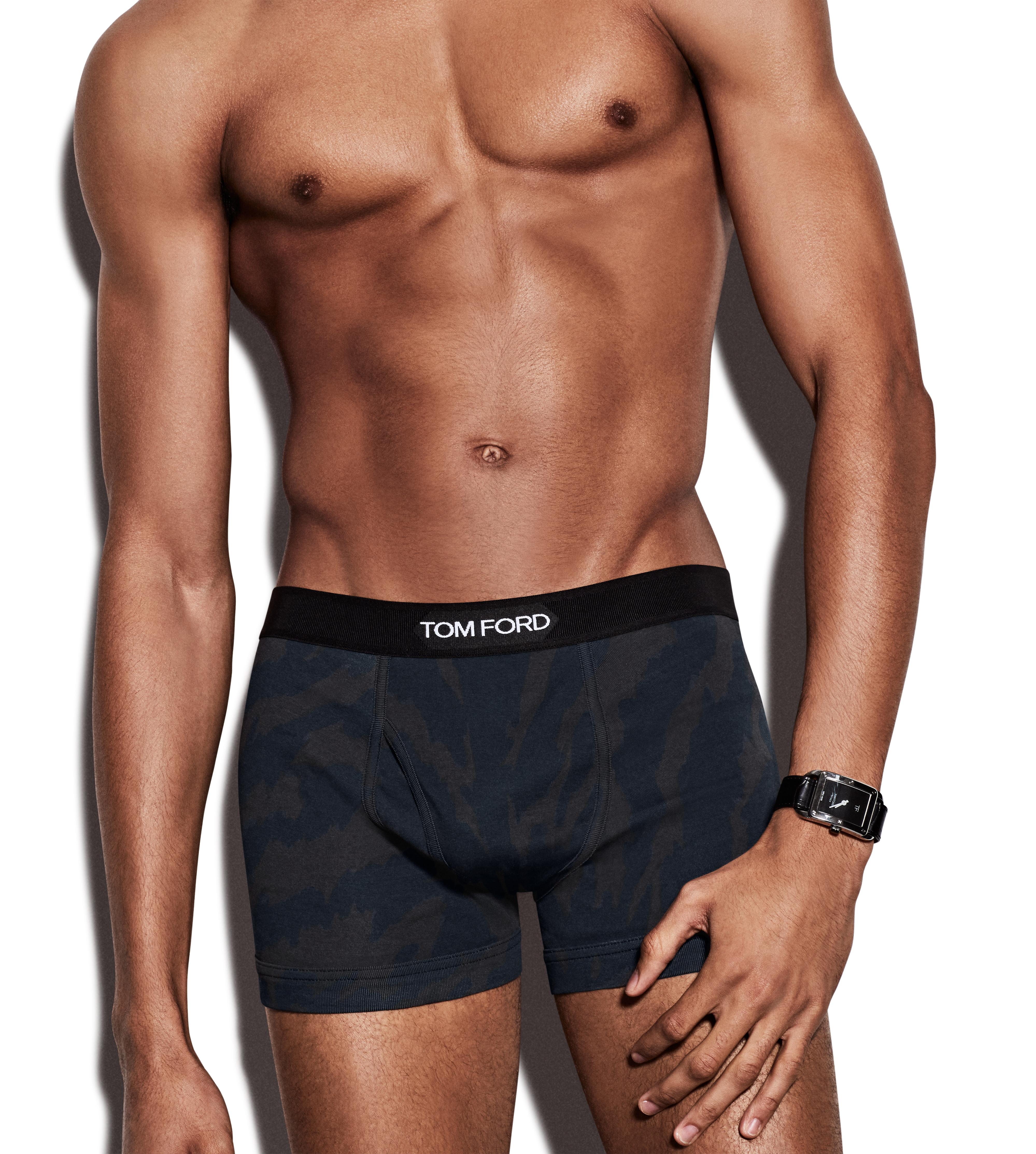 ABSTRACT ZEBRA COTTON BOXER BRIEFS B thumbnail