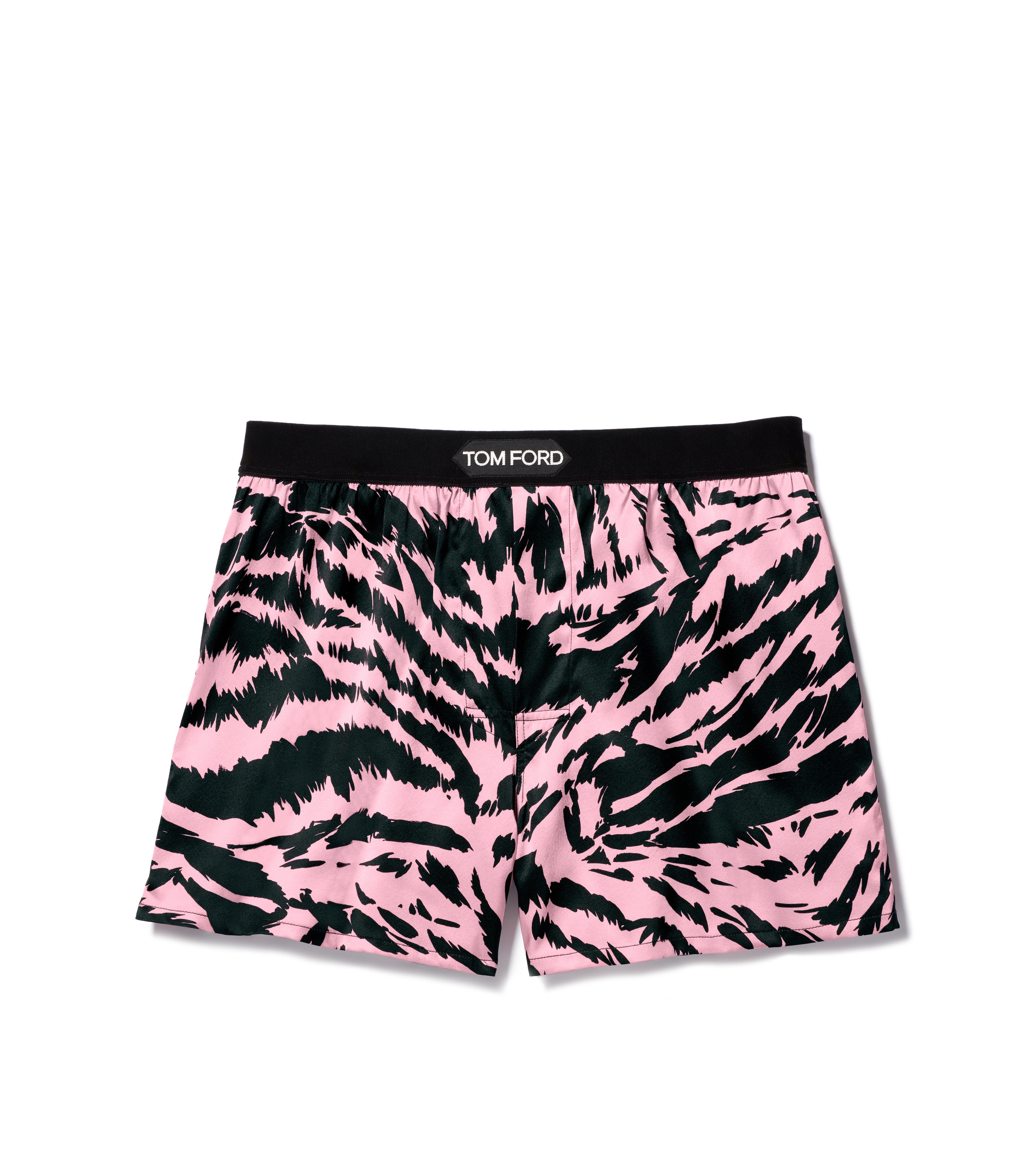 Tom Ford ZEBRA SILK BOXERS 