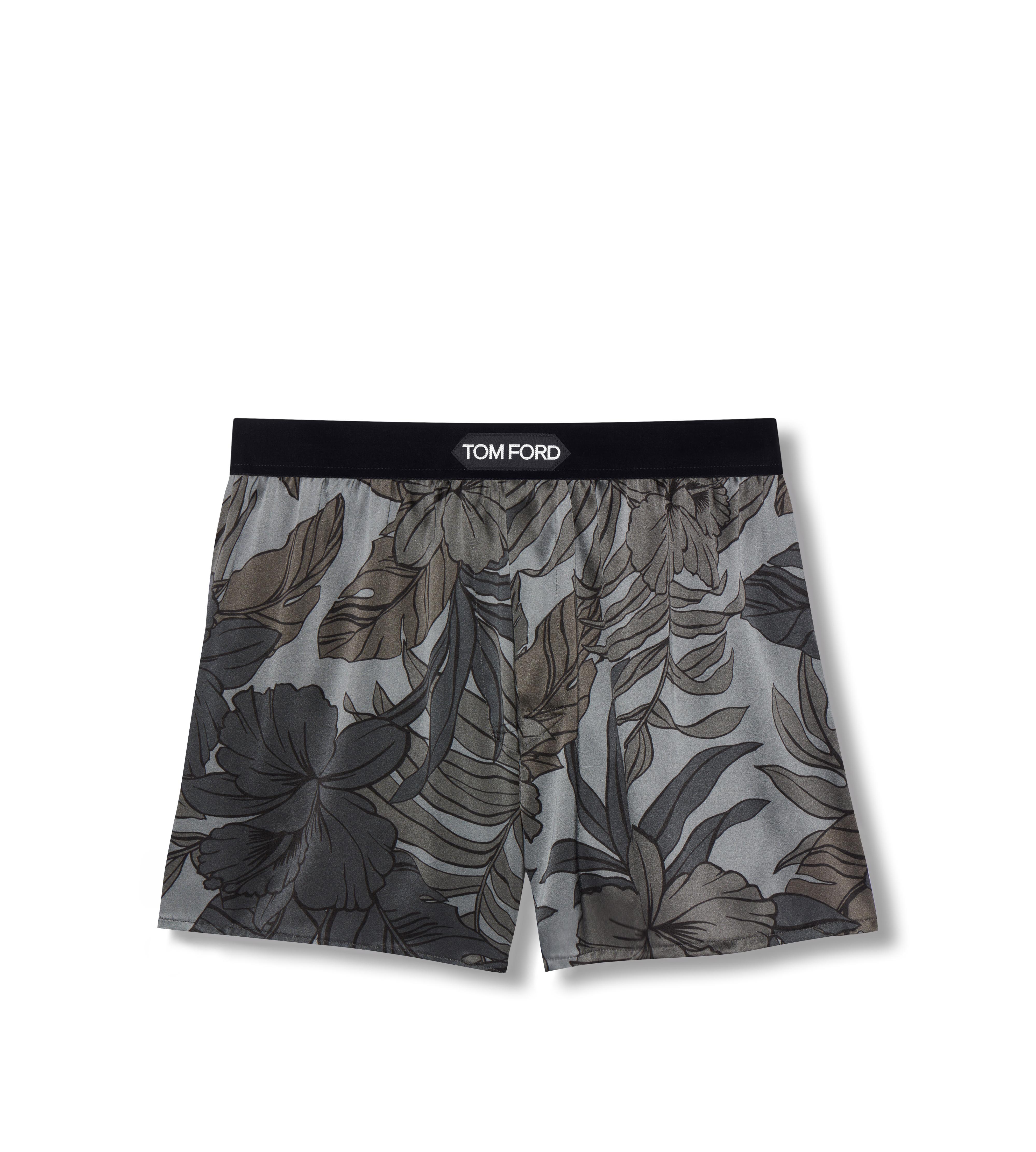 HIBISCUS SILK BOXERS