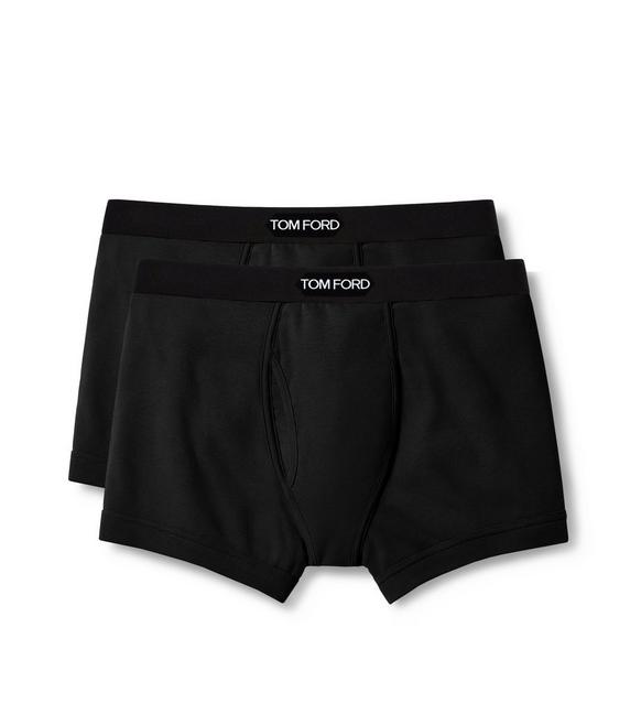 Mens Clothing Underwear Boxers briefs DSquared² Pack Of 2 Logo Cotton Jersey Briefs for Men 