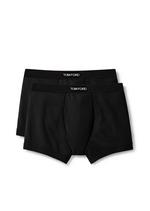 for Men Tom Ford Cotton Bipack Boxer Brief in White/Black White Mens Clothing Underwear Boxers 