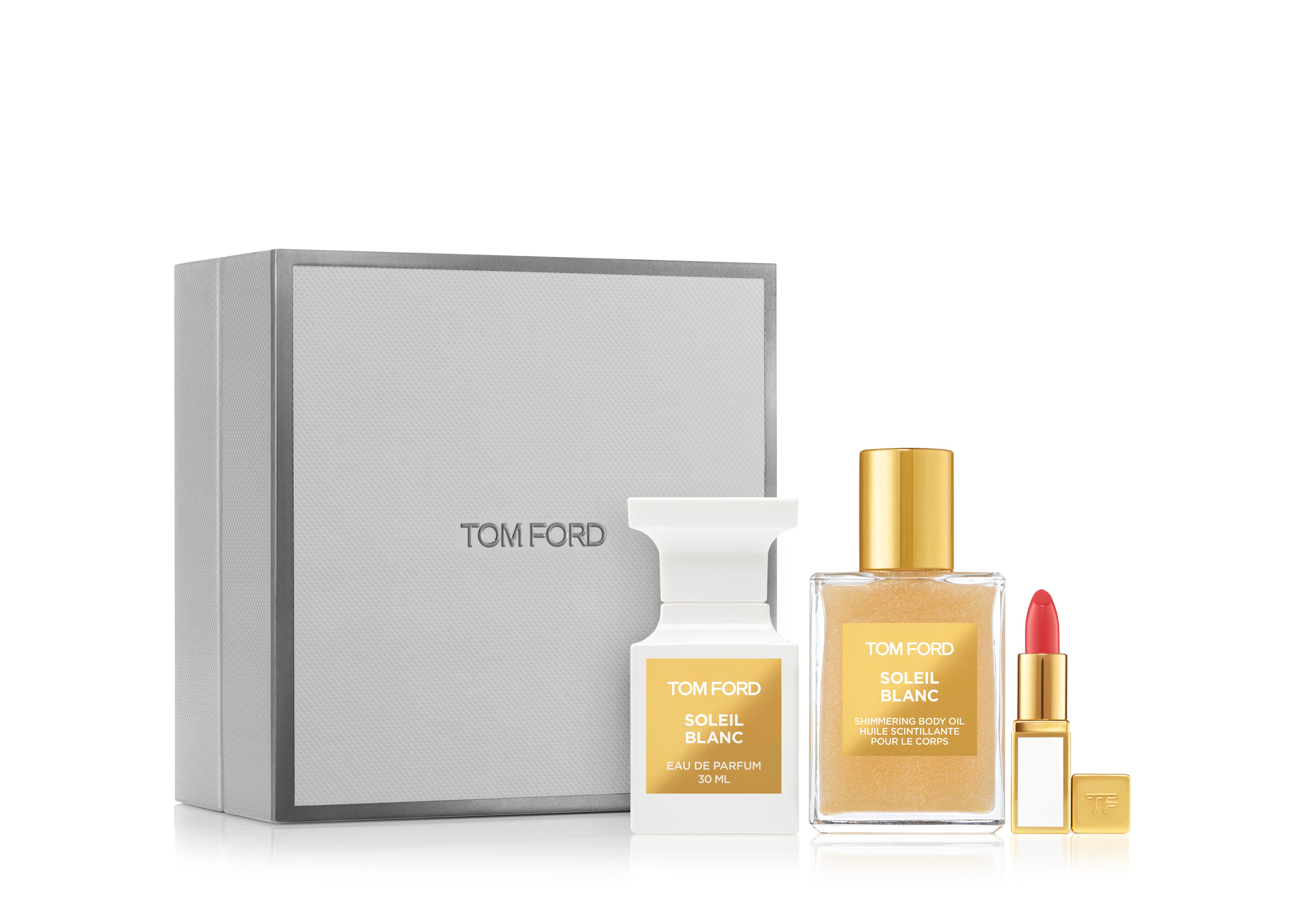 Arriba 37+ imagen tom ford soleil blanc travel set