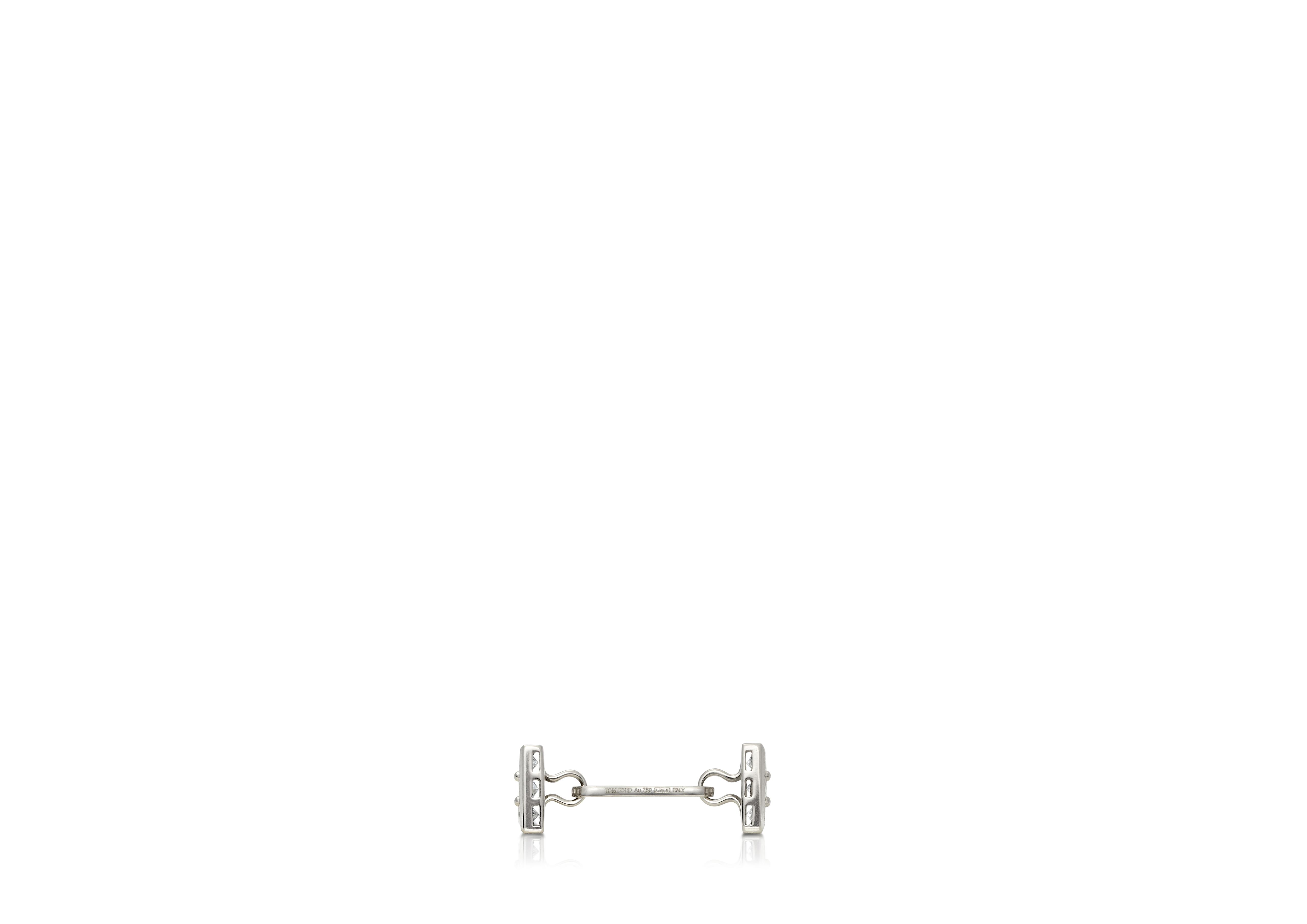 Tom Ford DIAMOND SQUARE CUFFLINKS 