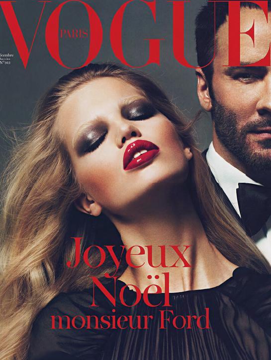 CFDA: Tom Ford Guest Edits French Vogue, 2010 
