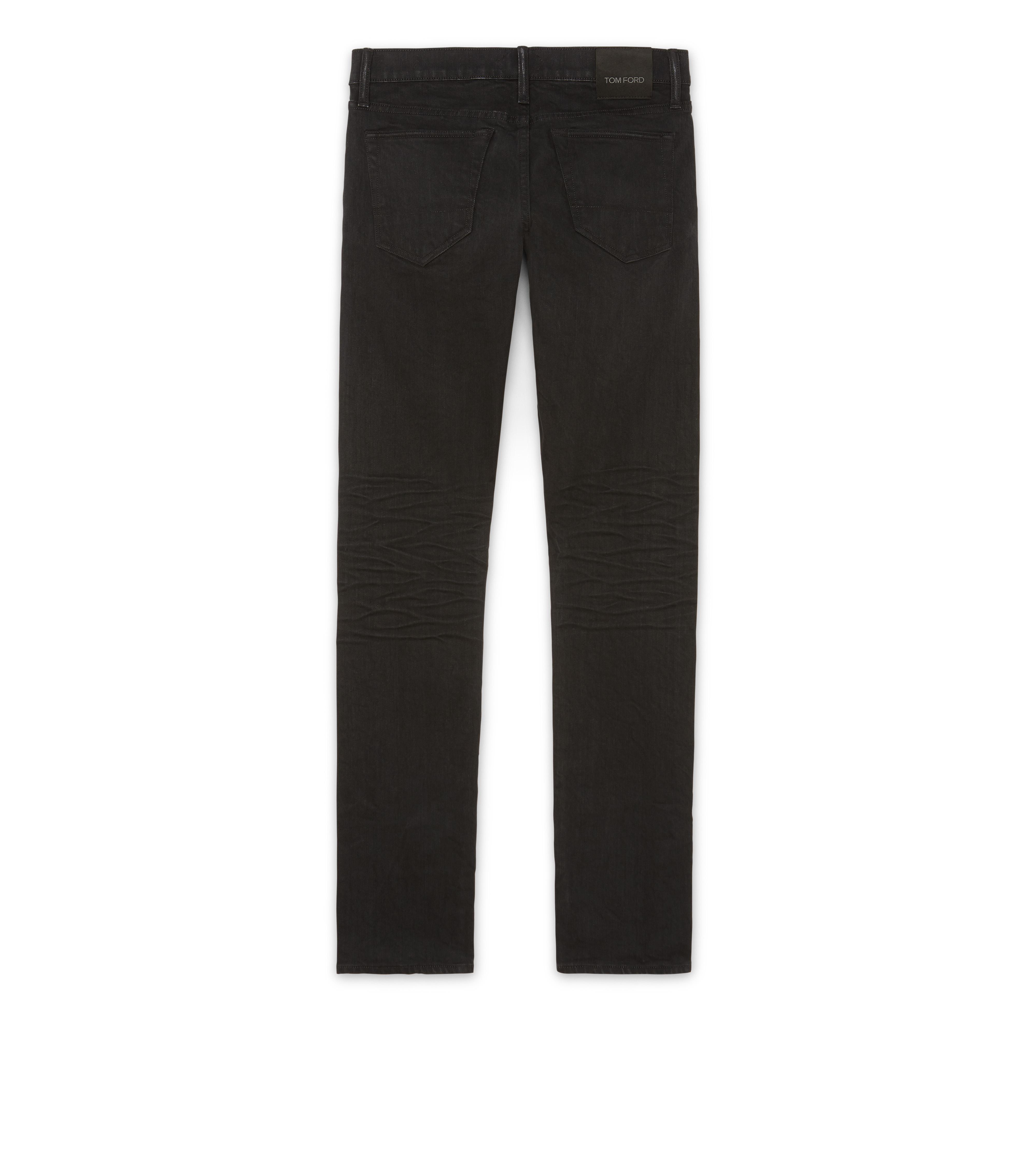 TOM FORD Straight Fit Black Jeans | ModeSens
