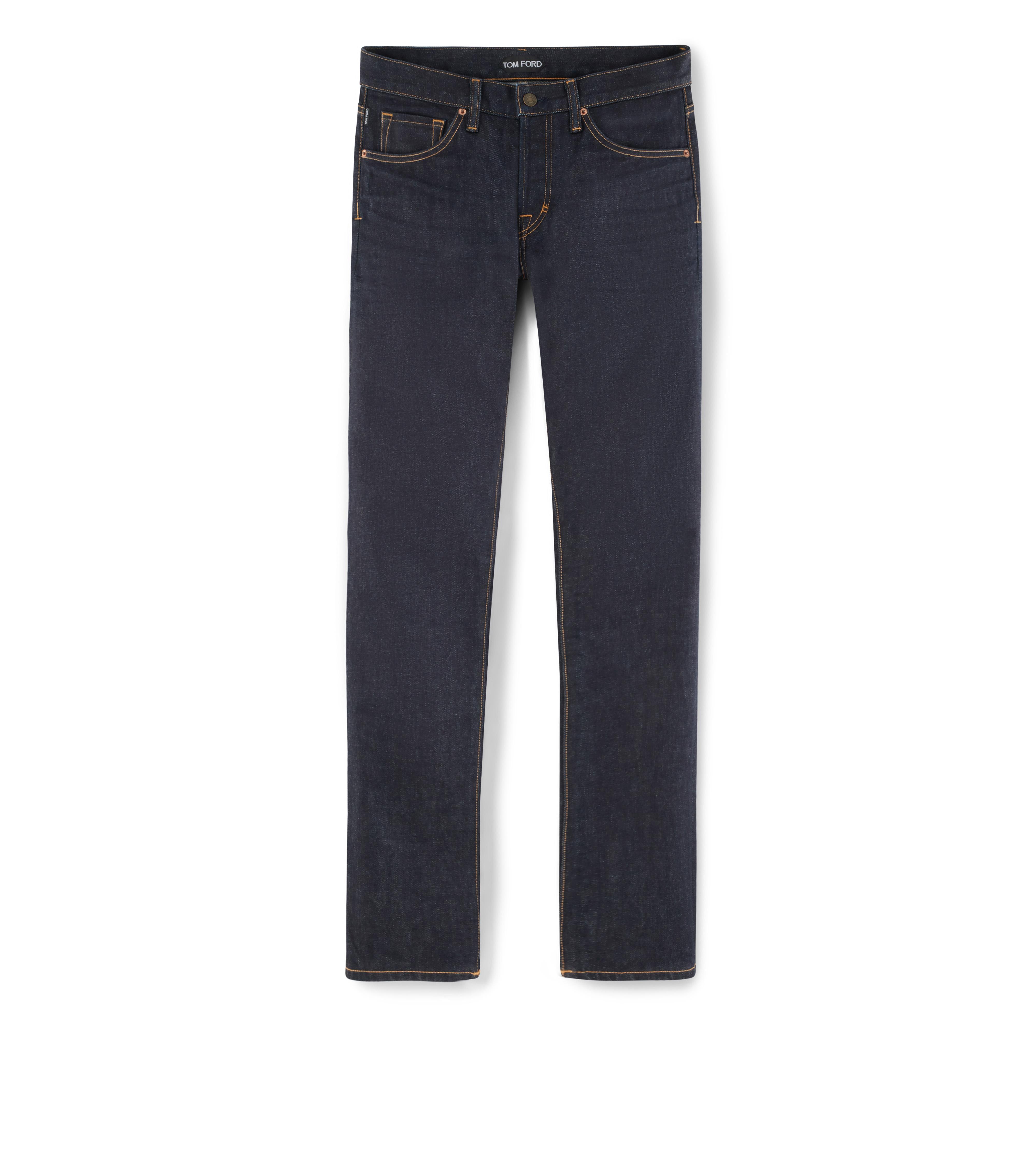 SLIM INDIGO RINSE JEANS