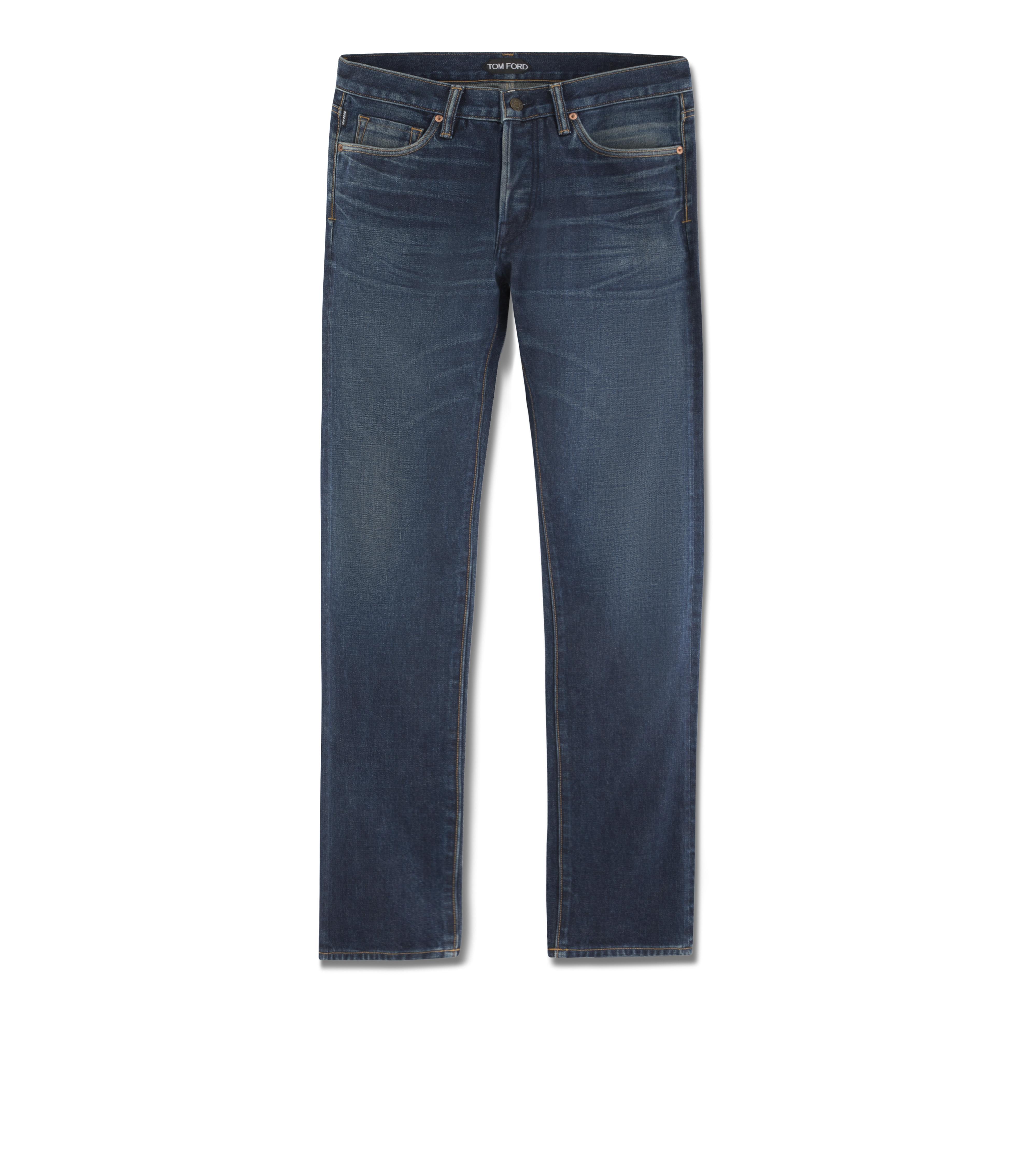 SLIM VINTAGE INDIGO SELVAGE JEANS