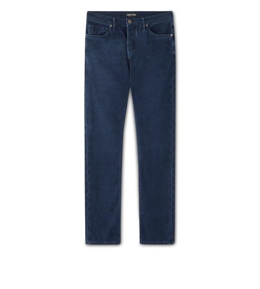 Pantalon Slim En Denim Stretch Tom Ford pour homme en coloris Bleu Homme Vêtements Jeans Jeans coupe droite 