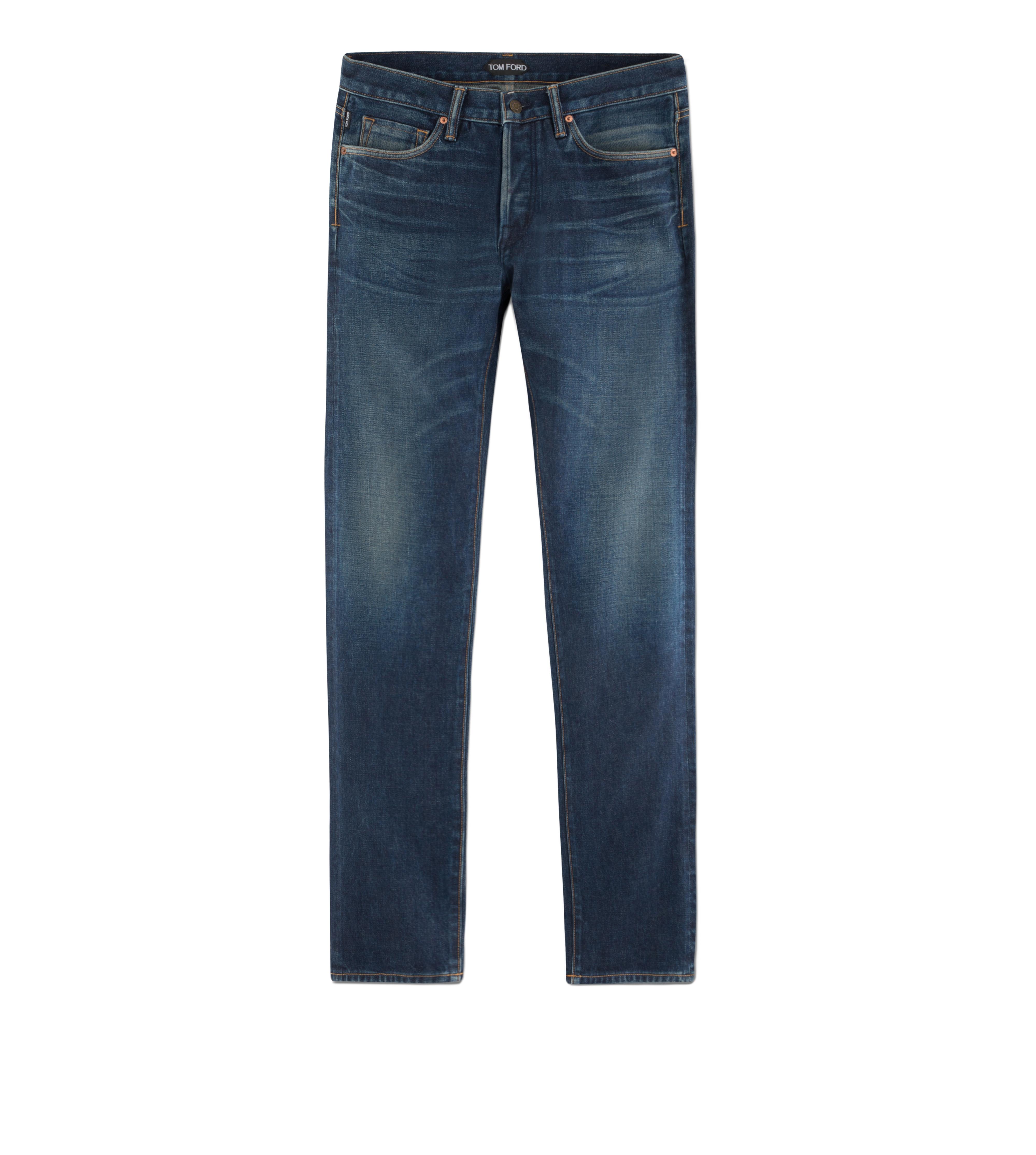 STRAIGHT VINTAGE SELVAGE JEANS
