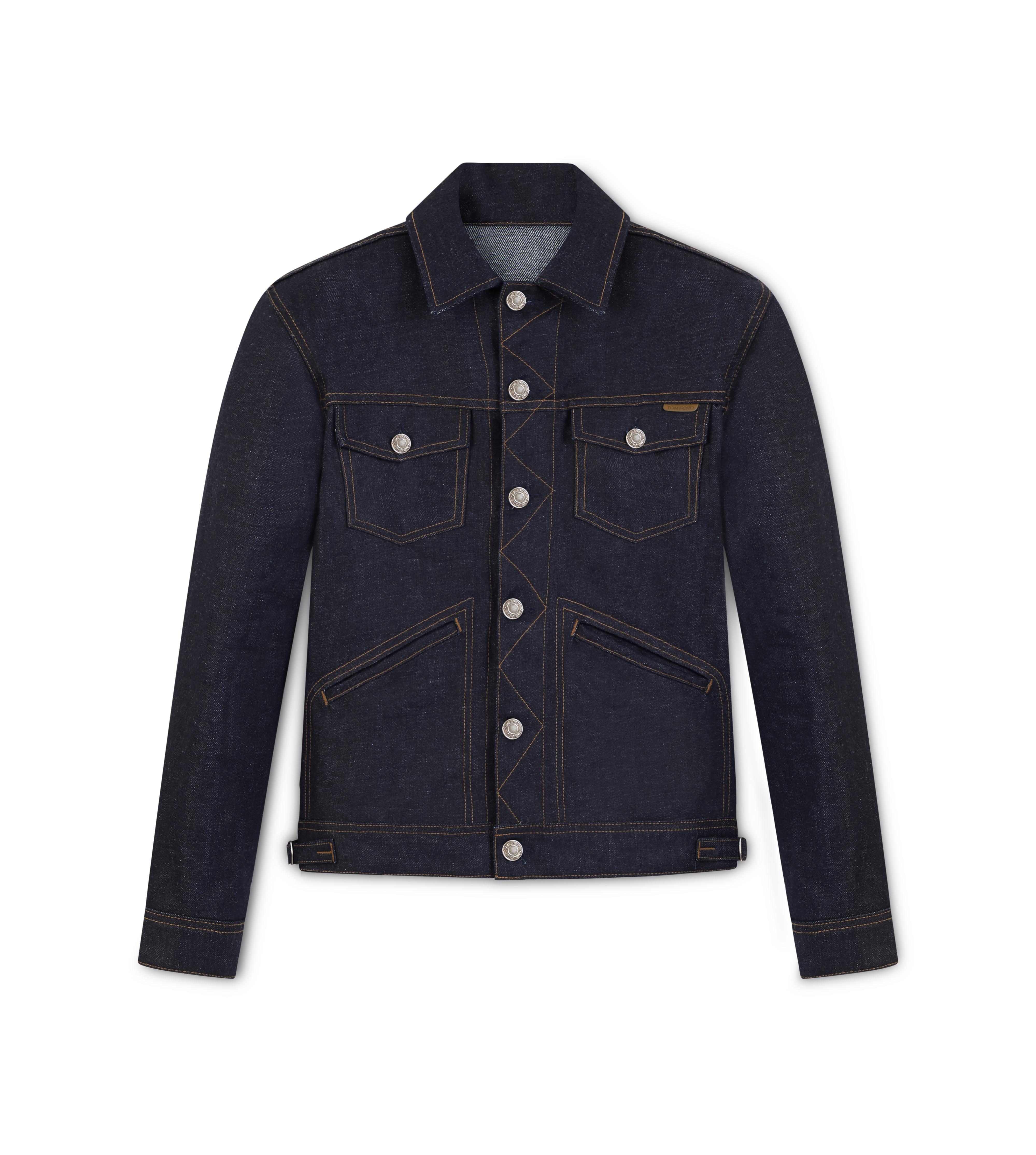 tom ford black denim jacket