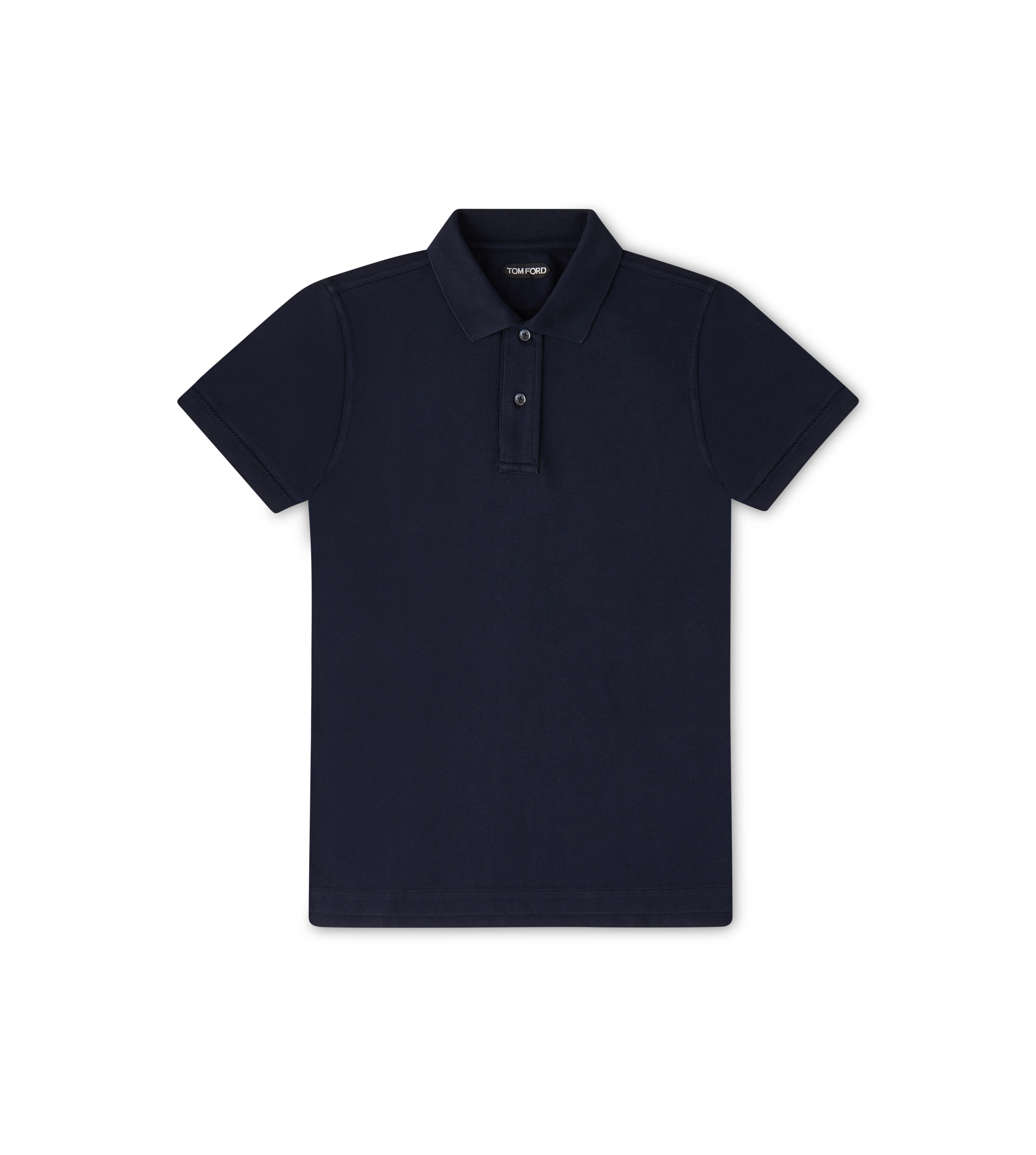 tom ford navy polo shirt