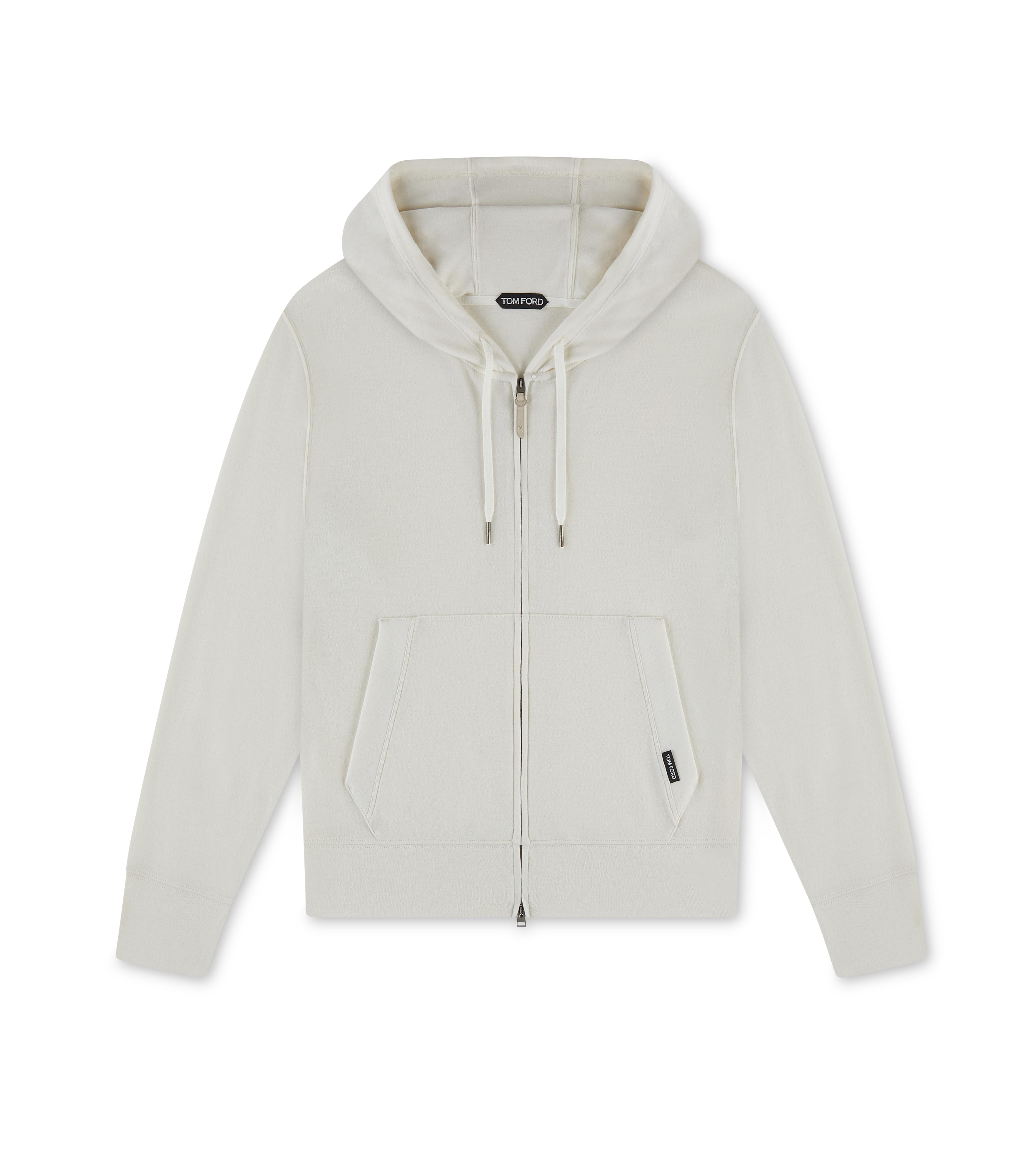 boat neck hoodie