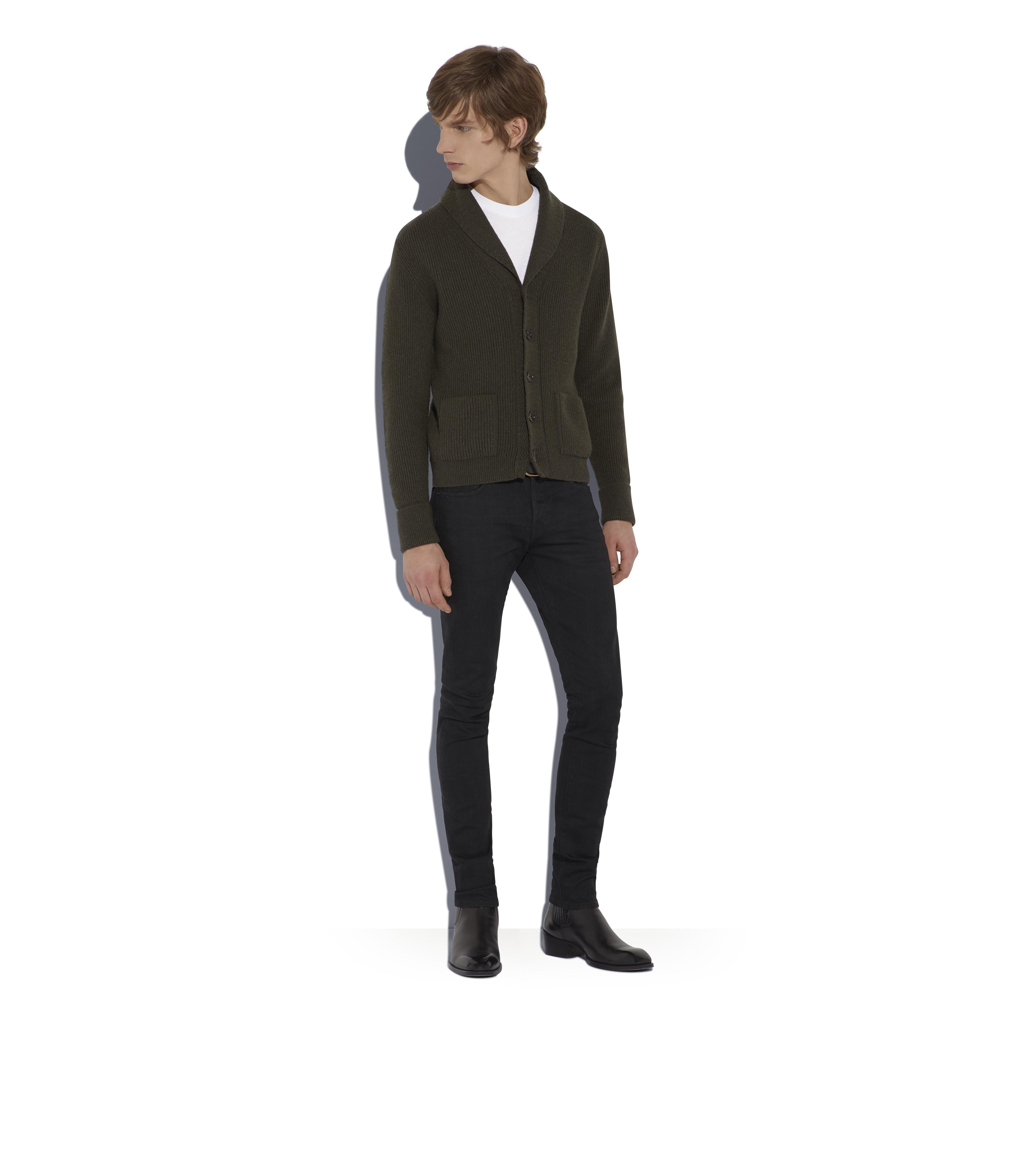 tom ford shawl collar cardigan