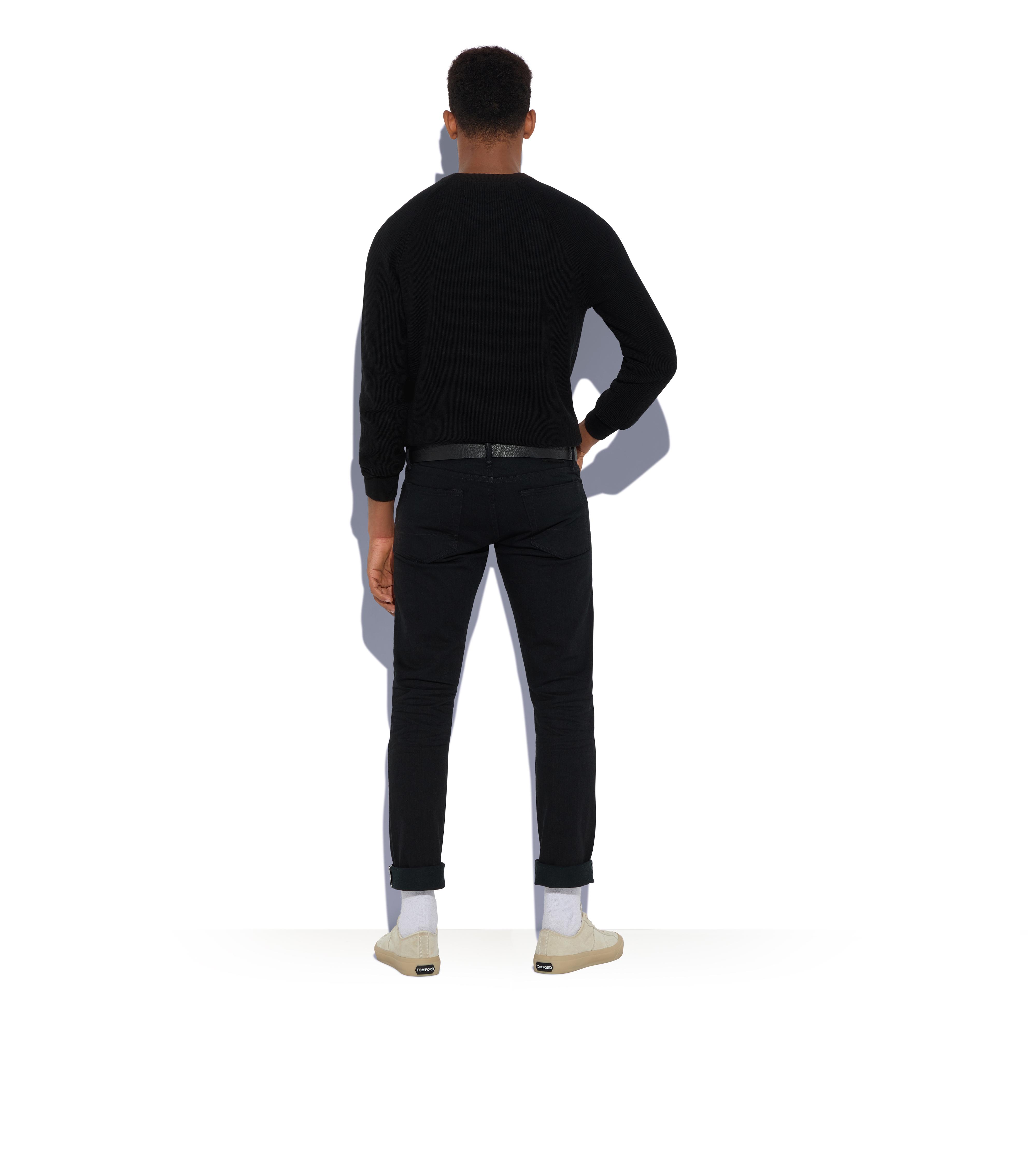 COTTON SILK LINK RIBS CREW NECK C thumbnail