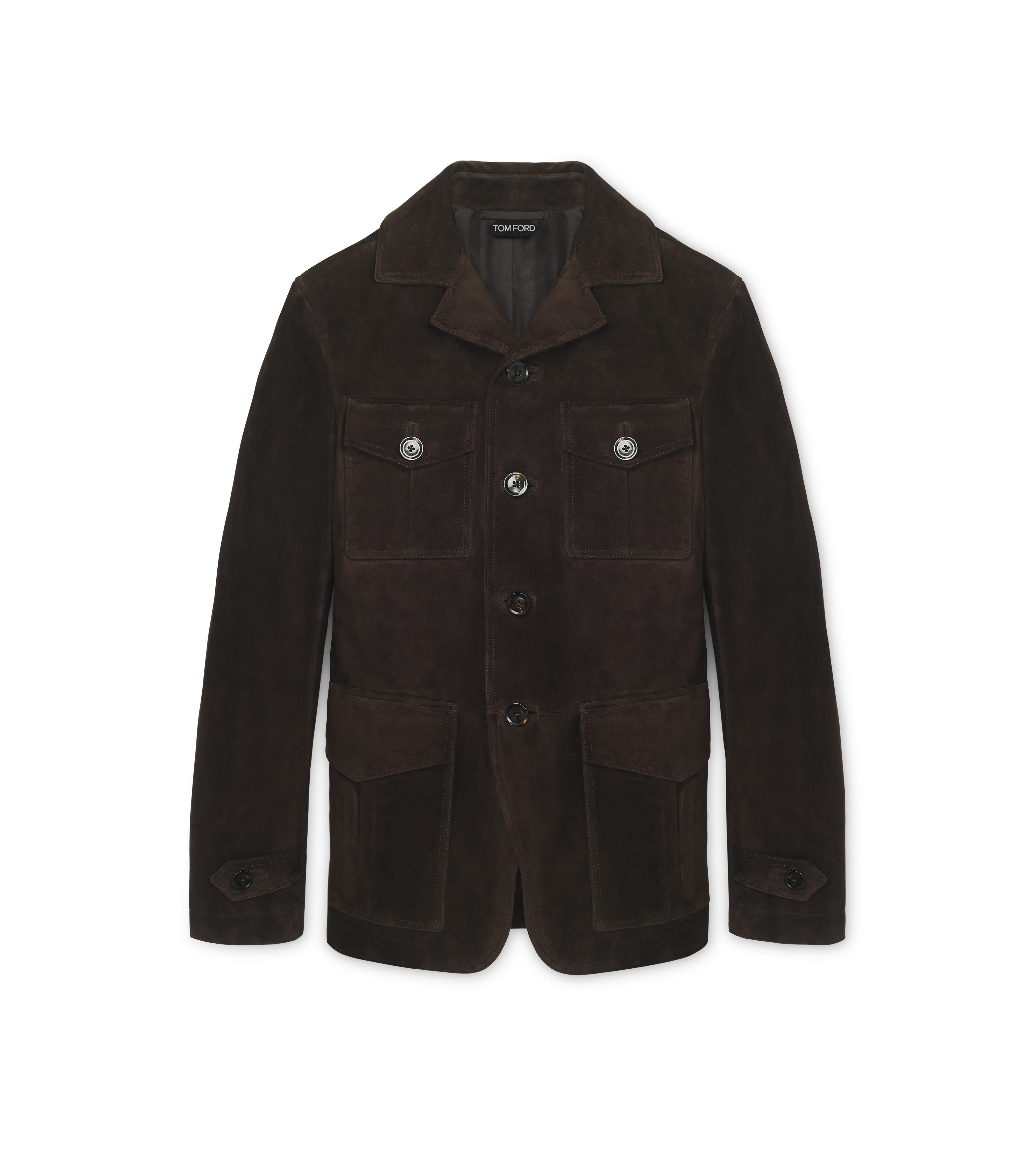 Tom Ford SUEDE MILITARY JACKET | TomFord.com