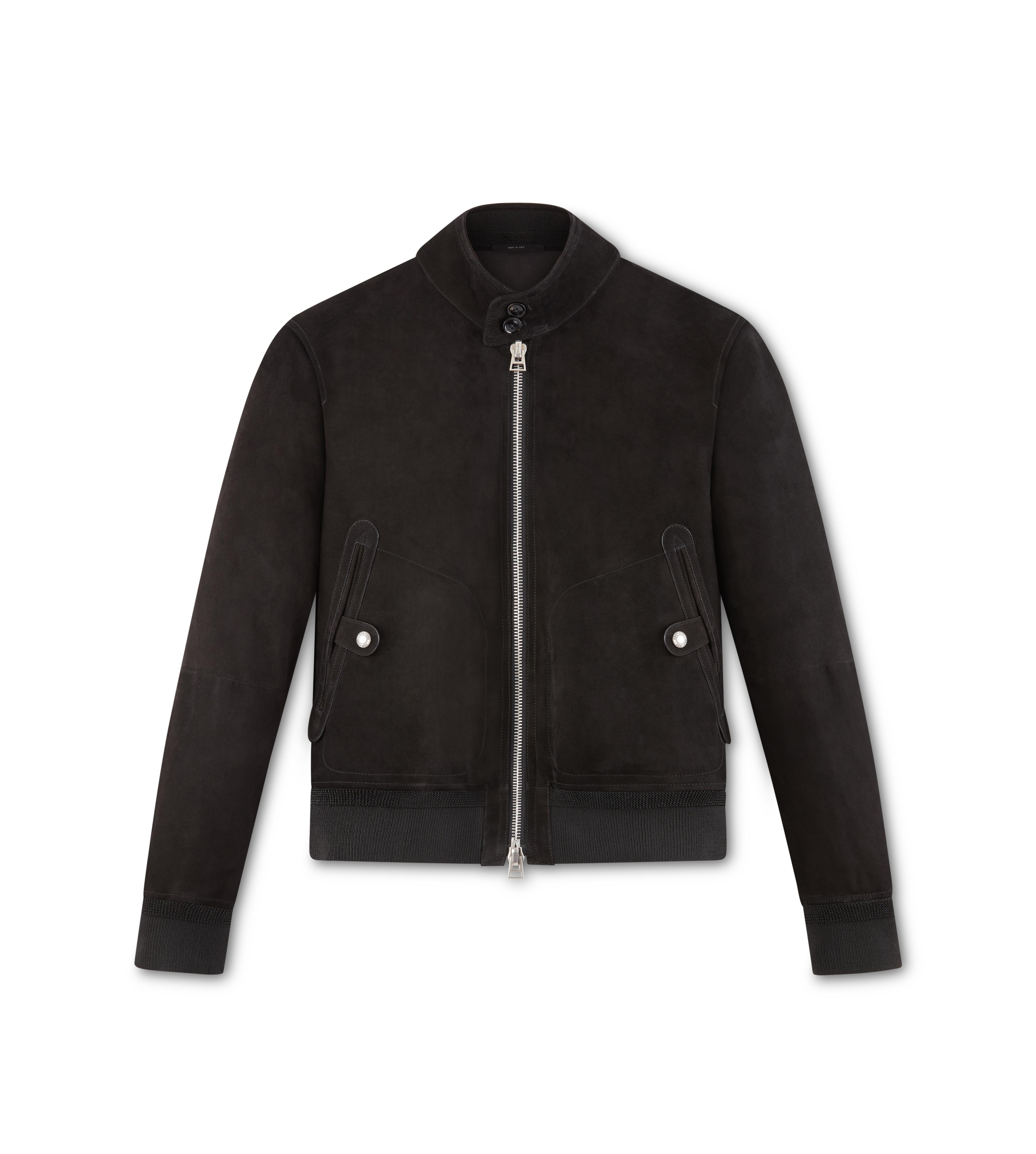tom ford green suede jacket