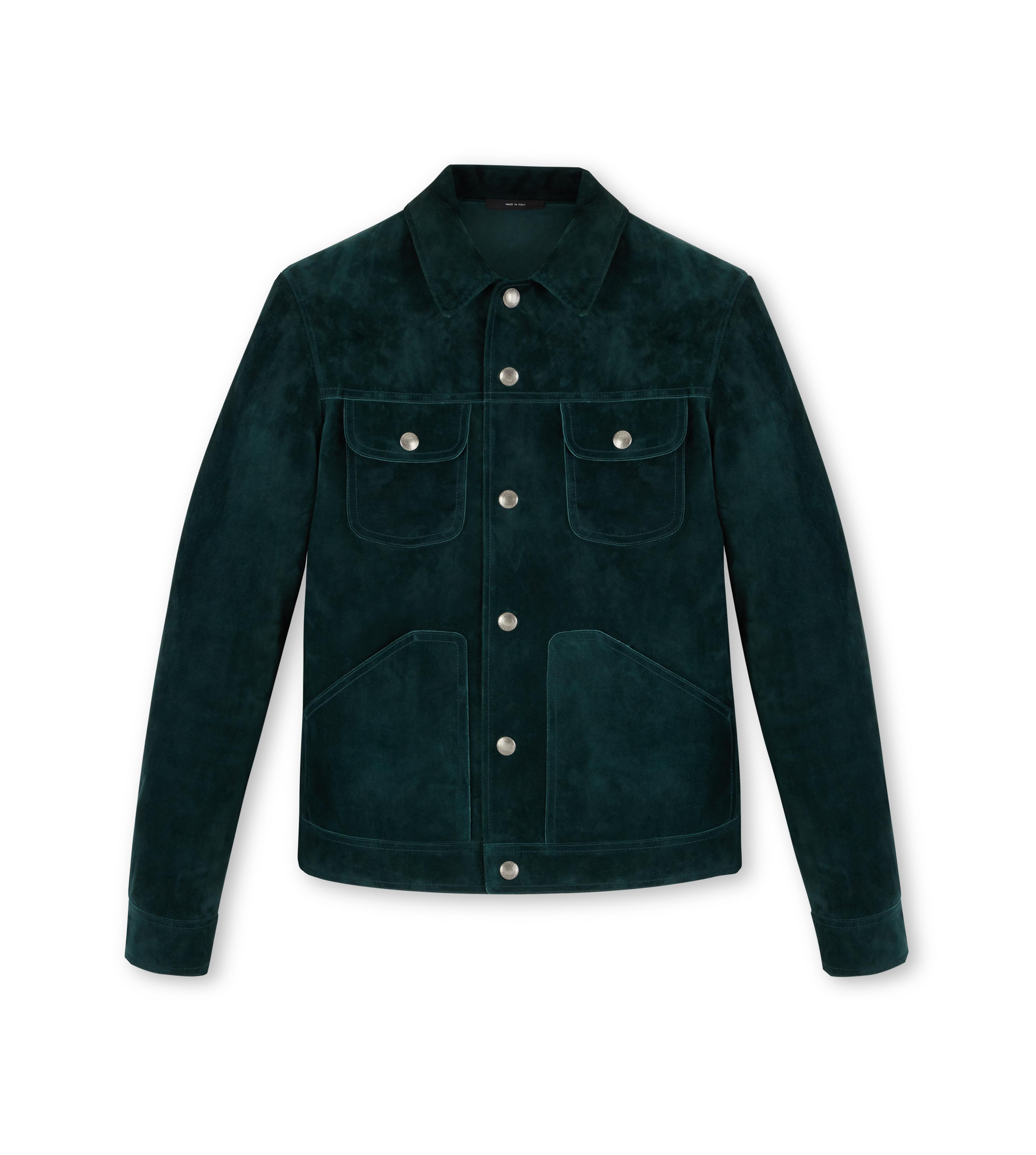 CASHMERE SUEDE WESTERN JACKET