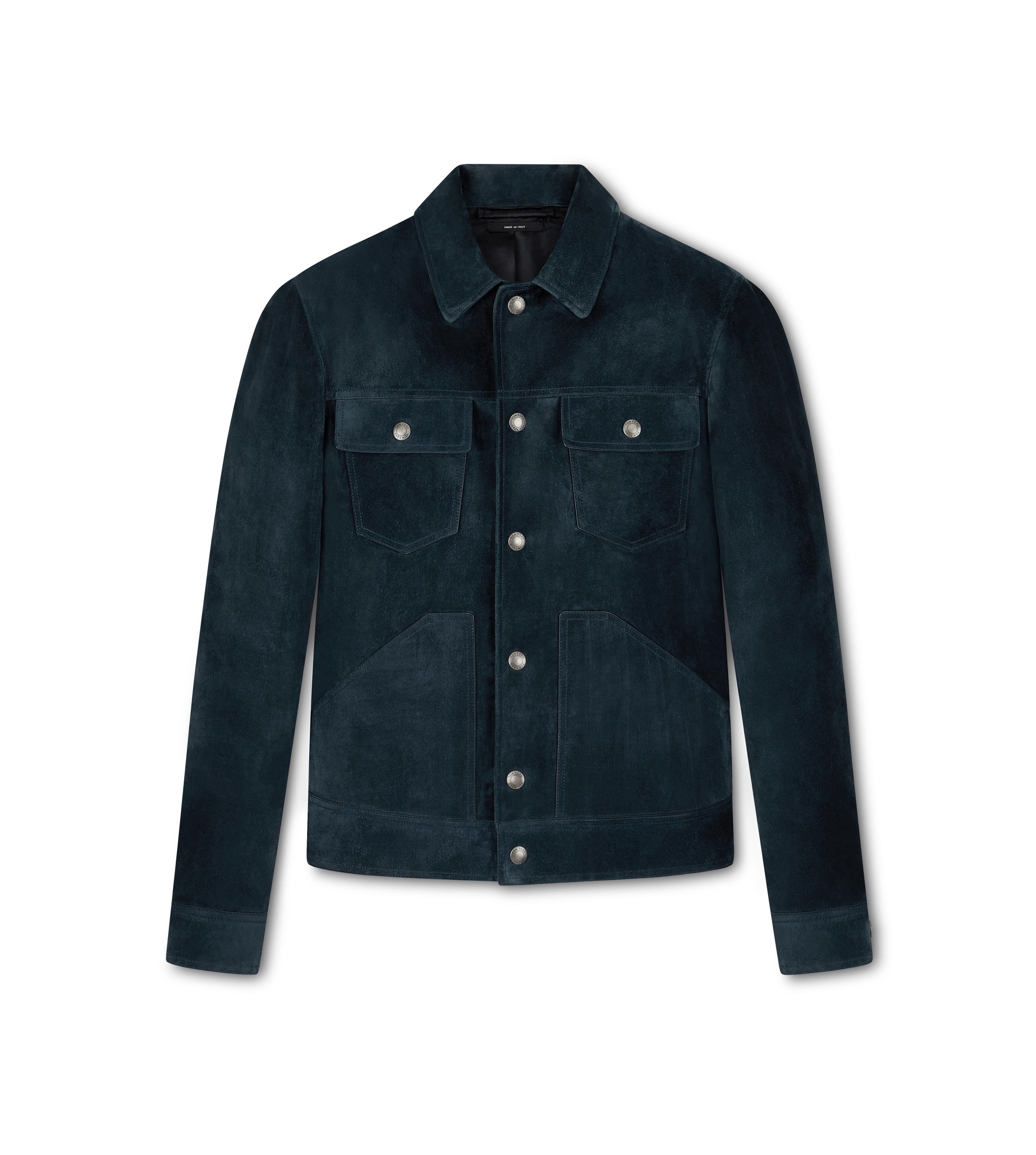 CASHMERE SUEDE WESTERN JACKET, 58% OFF